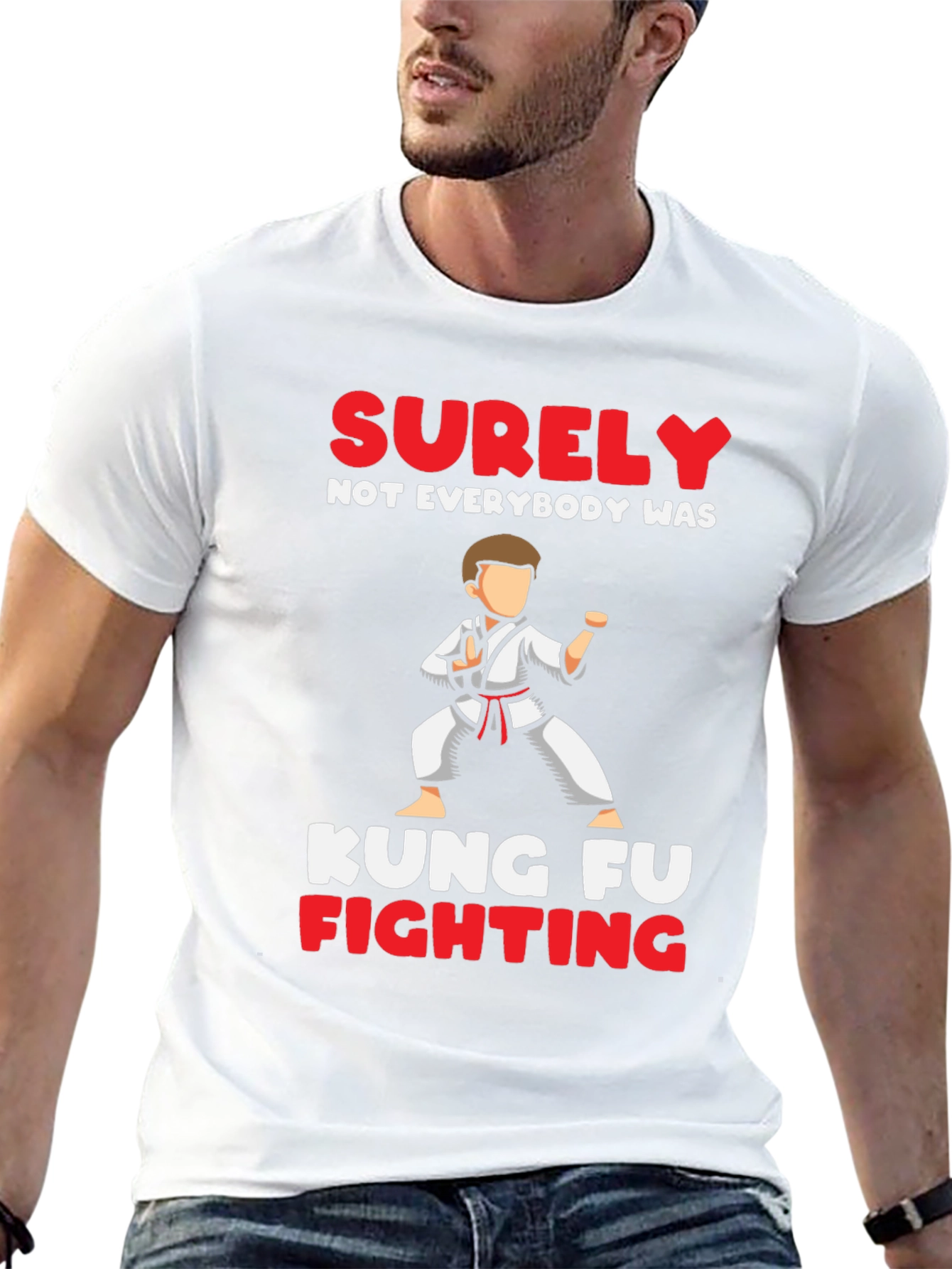 Kung Fu Fighting Graphic T-Shirt