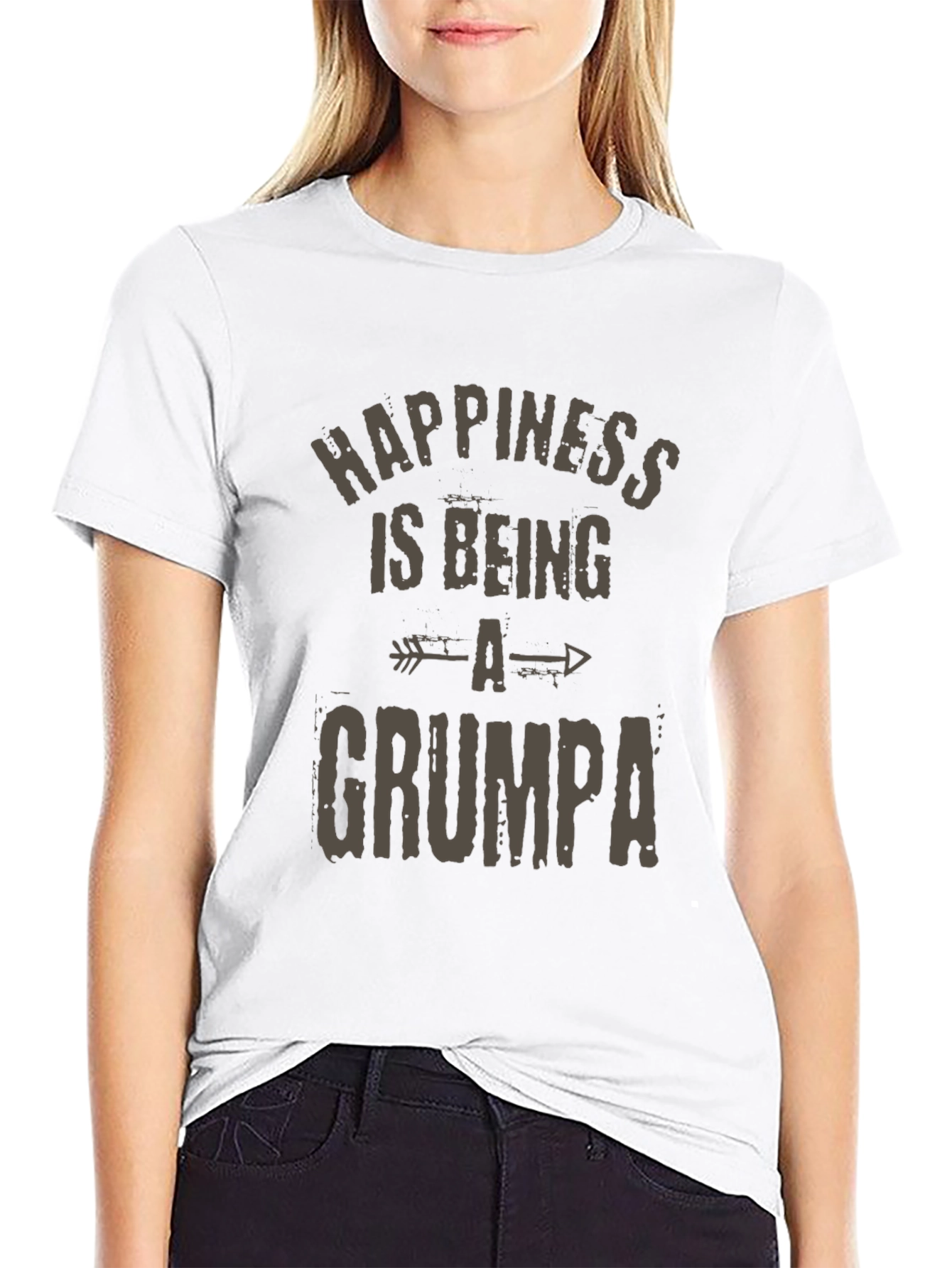 Happiness Is Being a Grumpa T-Shirt