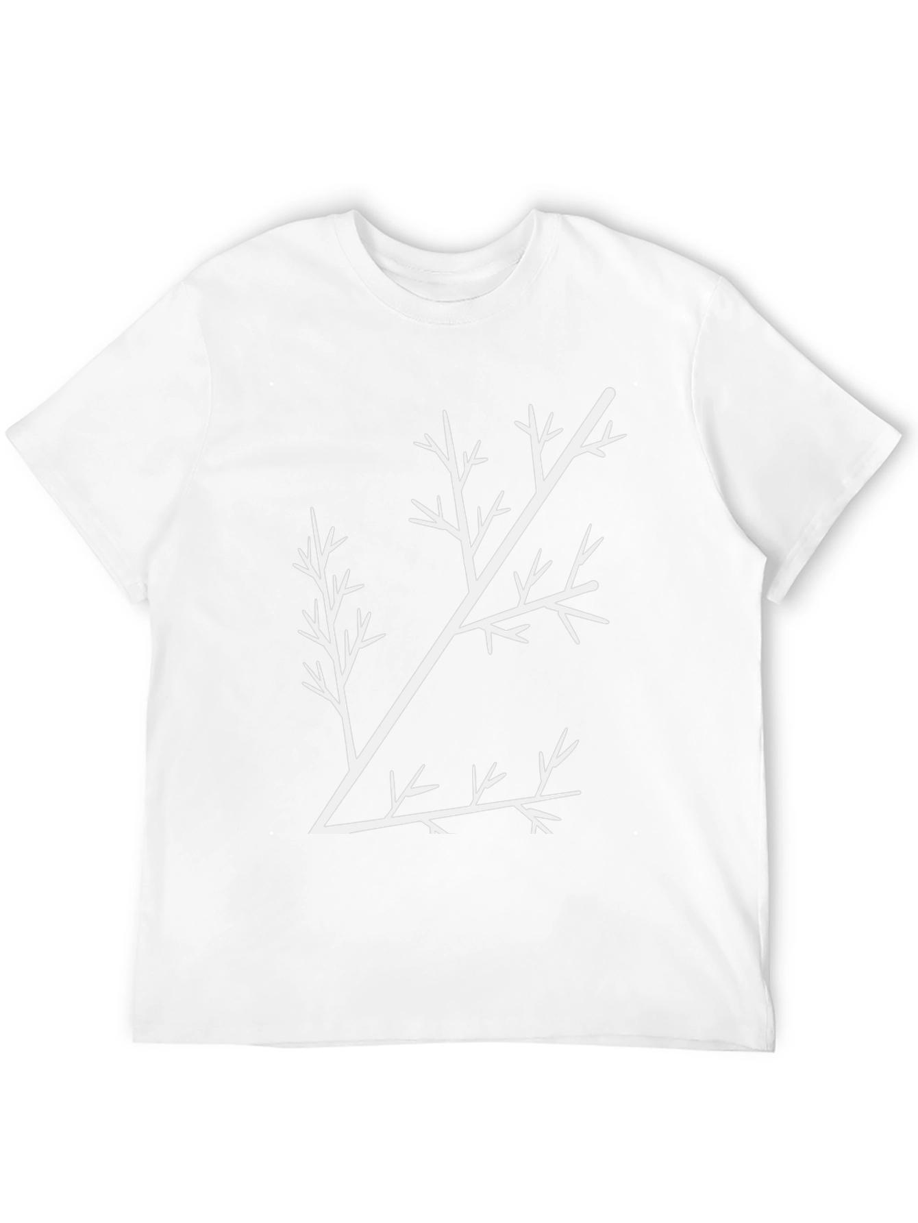 Minimalist Tree Branch Graphic Tee