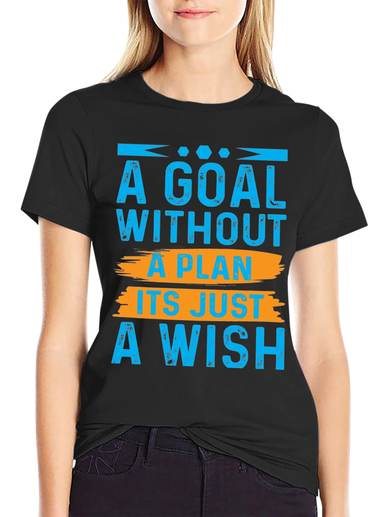 Goal Without Plan T-Shirt - Motivational Tee