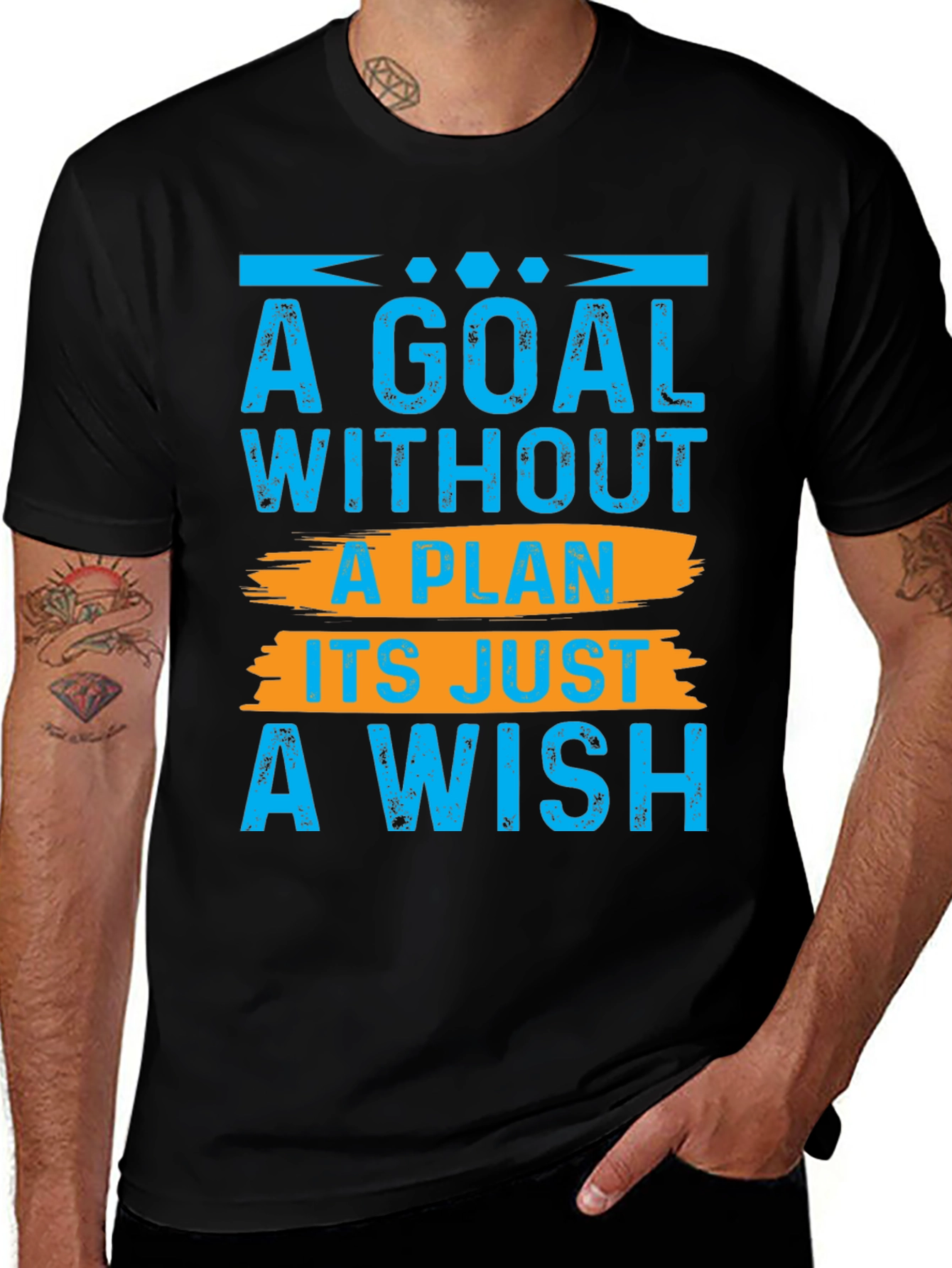 Goal Without Plan T-Shirt - Motivational Tee