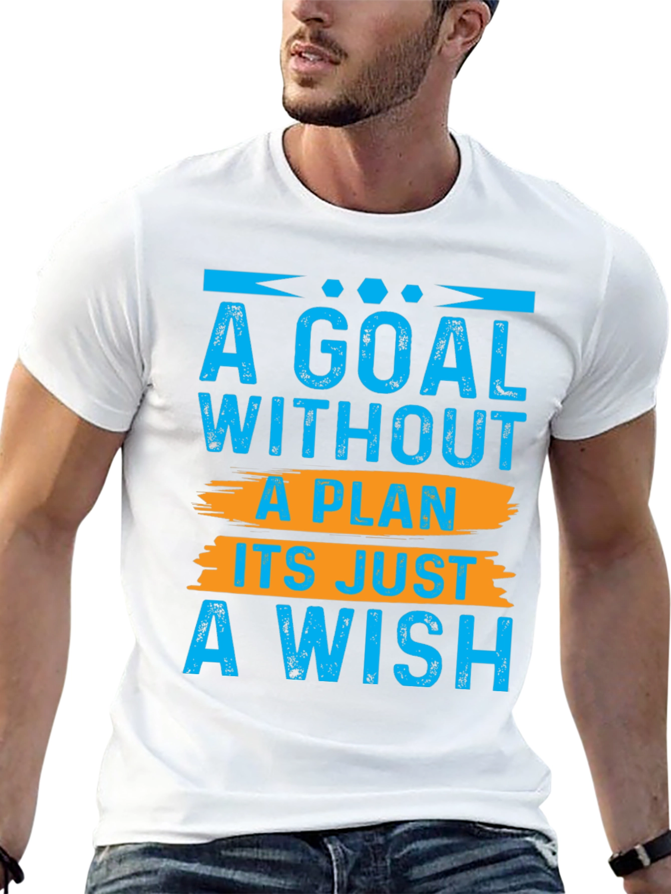 Goal Without Plan T-Shirt - Motivational Tee