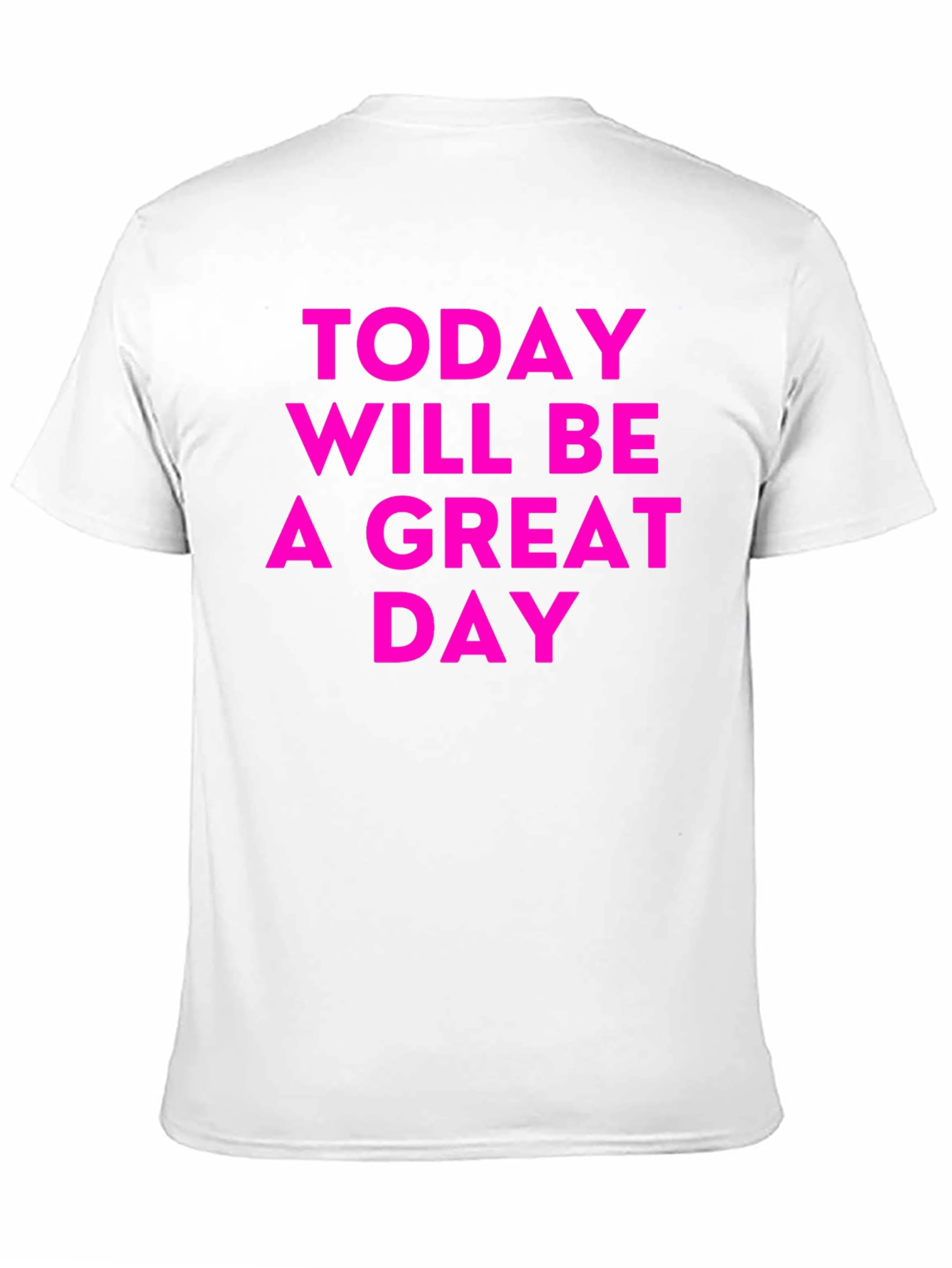Inspirational Great Day Black T-Shirt