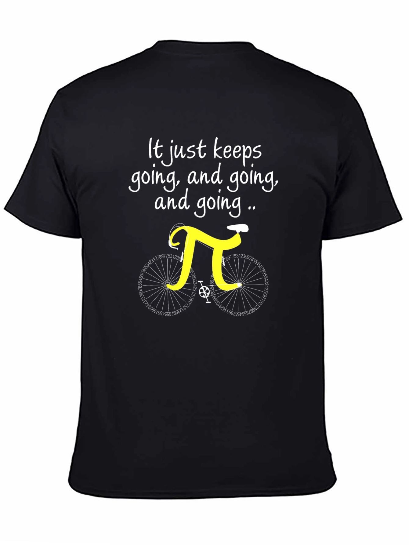 Pi Day Bicycle T-Shirt - Math Lovers Gift