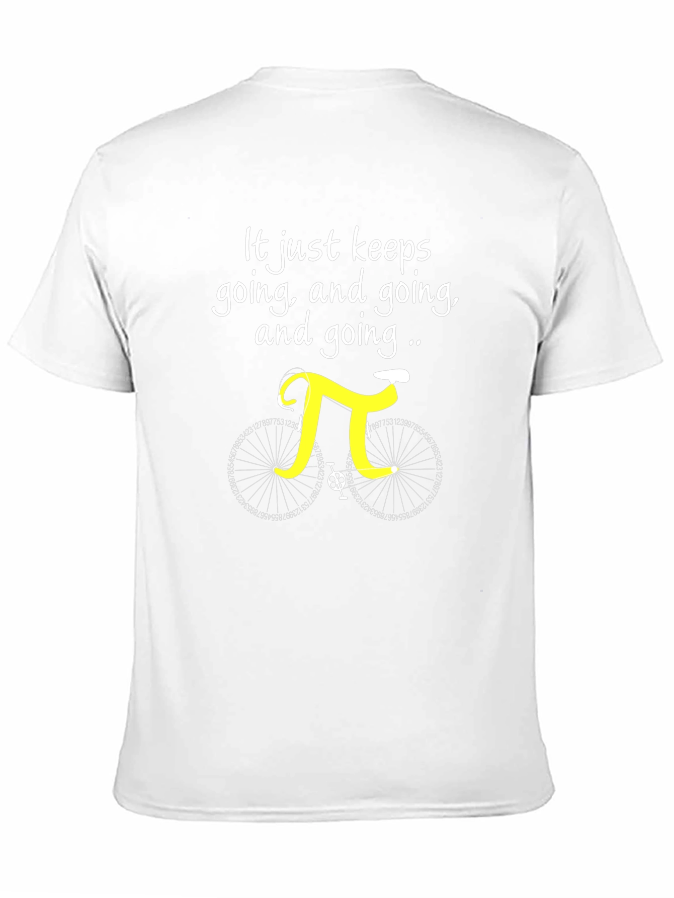 Pi Day Bicycle T-Shirt - Math Lovers Gift