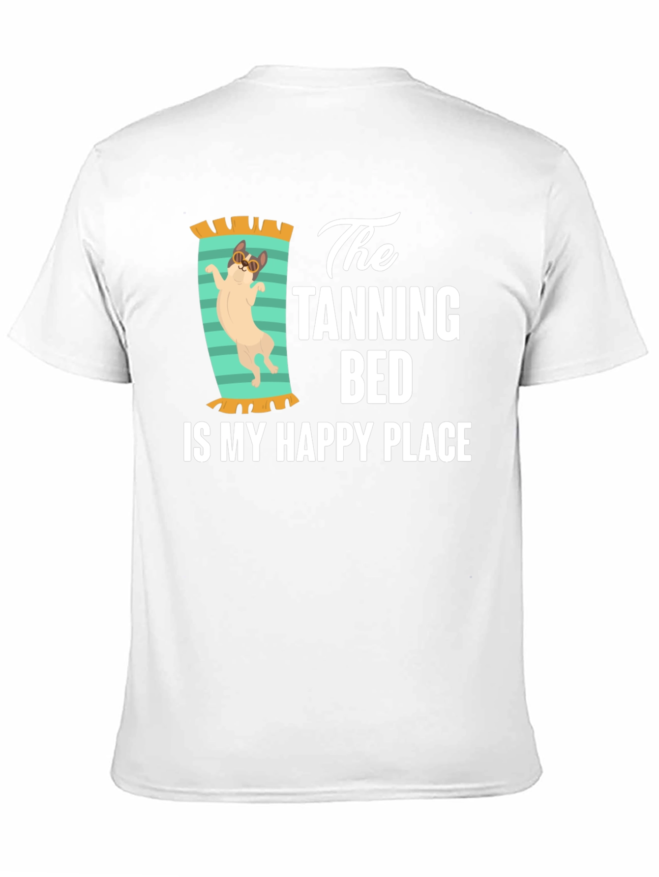 Tanning Bed Happy Place T-Shirt