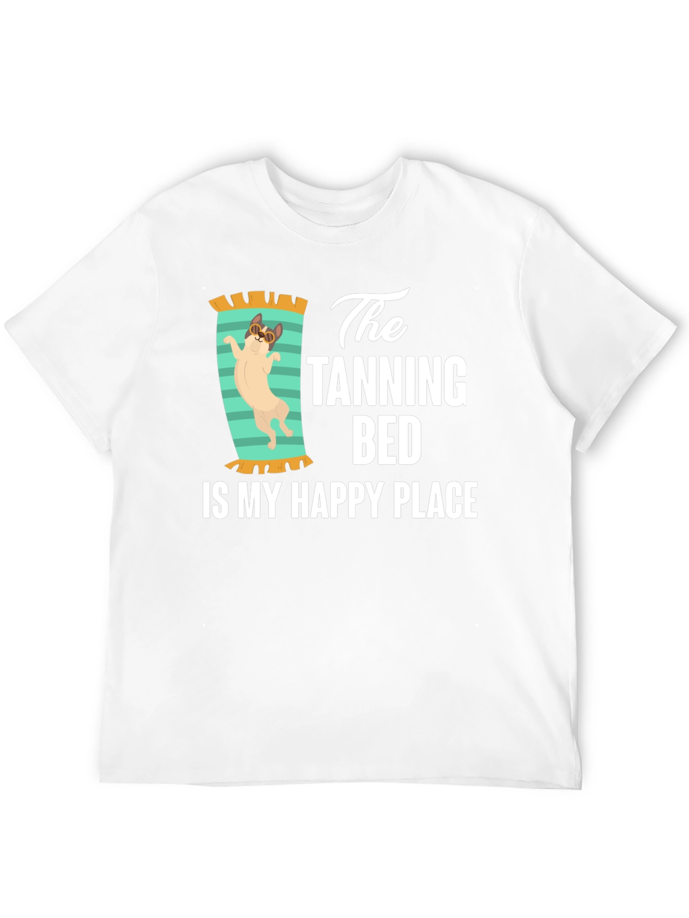Tanning Bed Happy Place T-Shirt
