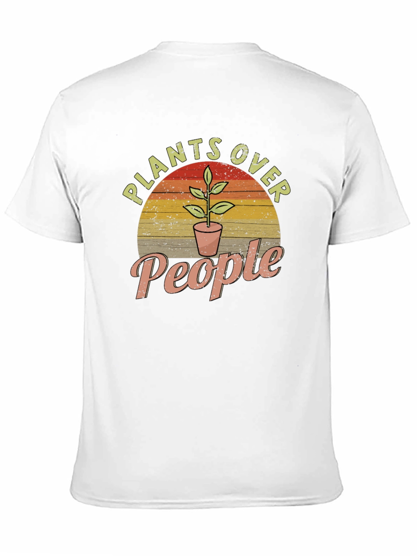 Plants Over People Graphic T-Shirt