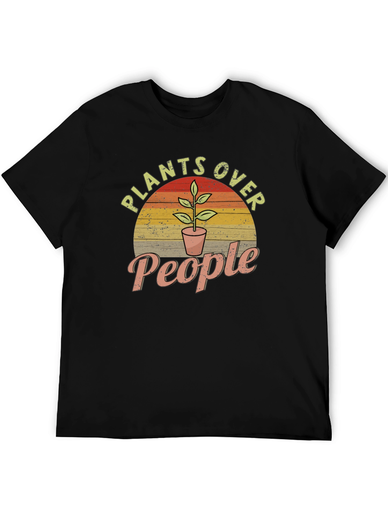 Plants Over People Graphic T-Shirt