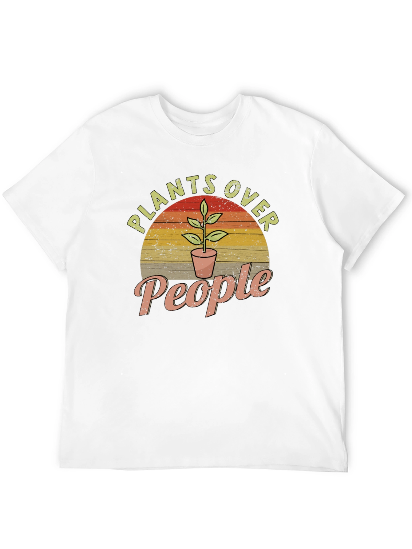 Plants Over People Graphic T-Shirt