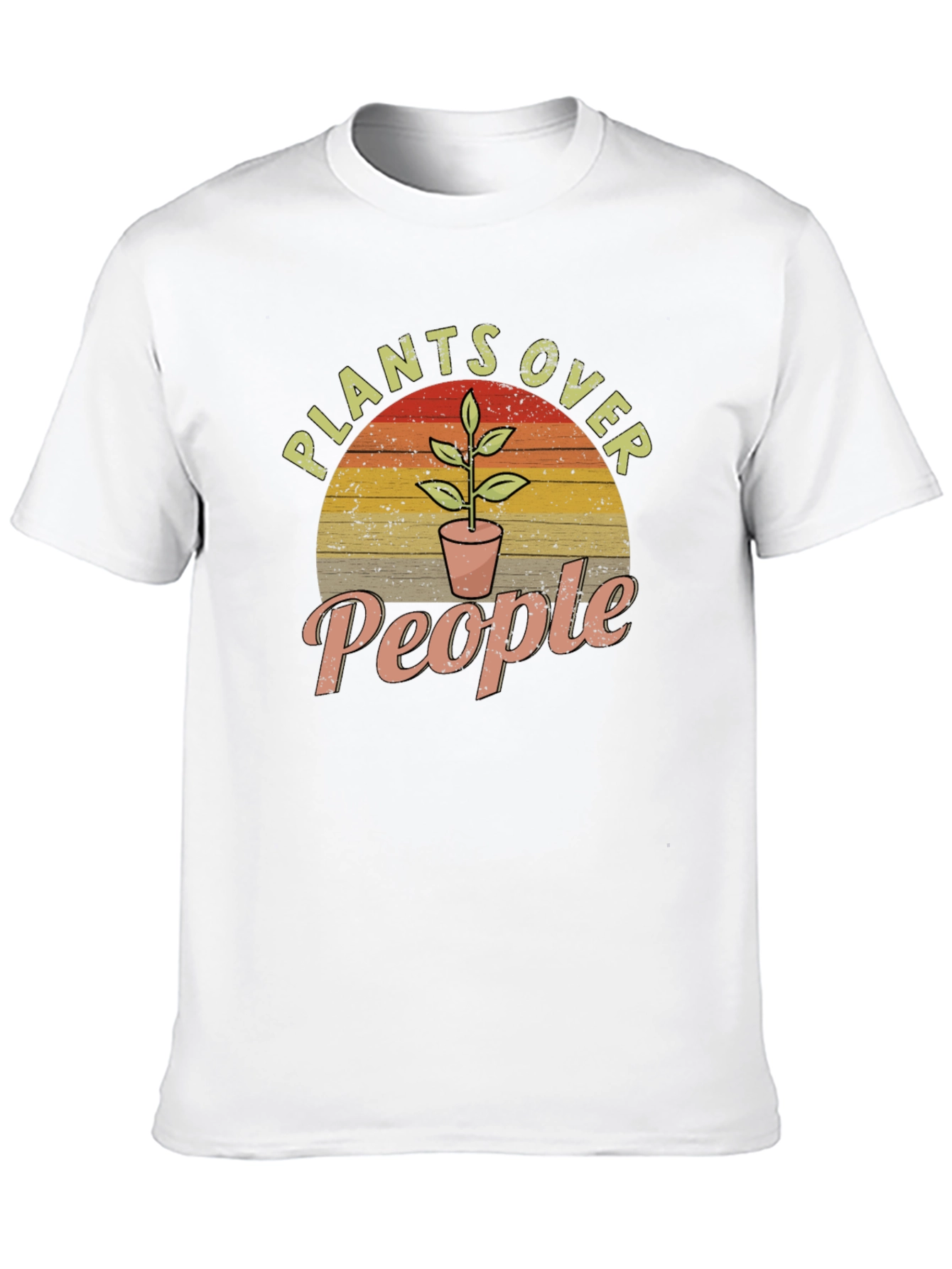 Plants Over People Graphic T-Shirt