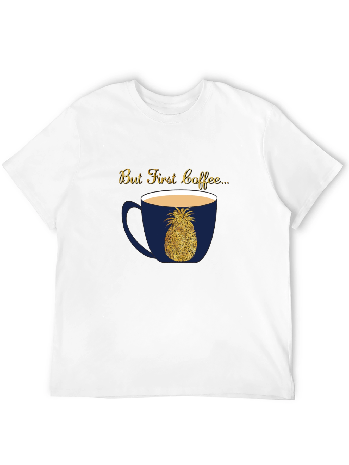 But First Coffee Pineapple Graphic Tee
