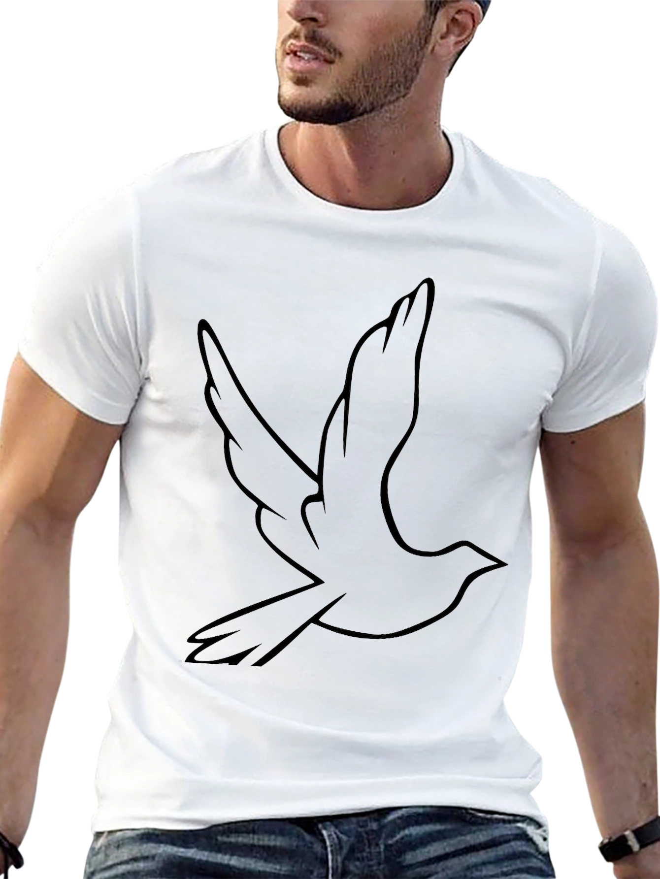 Black Dove Graphic T-Shirt