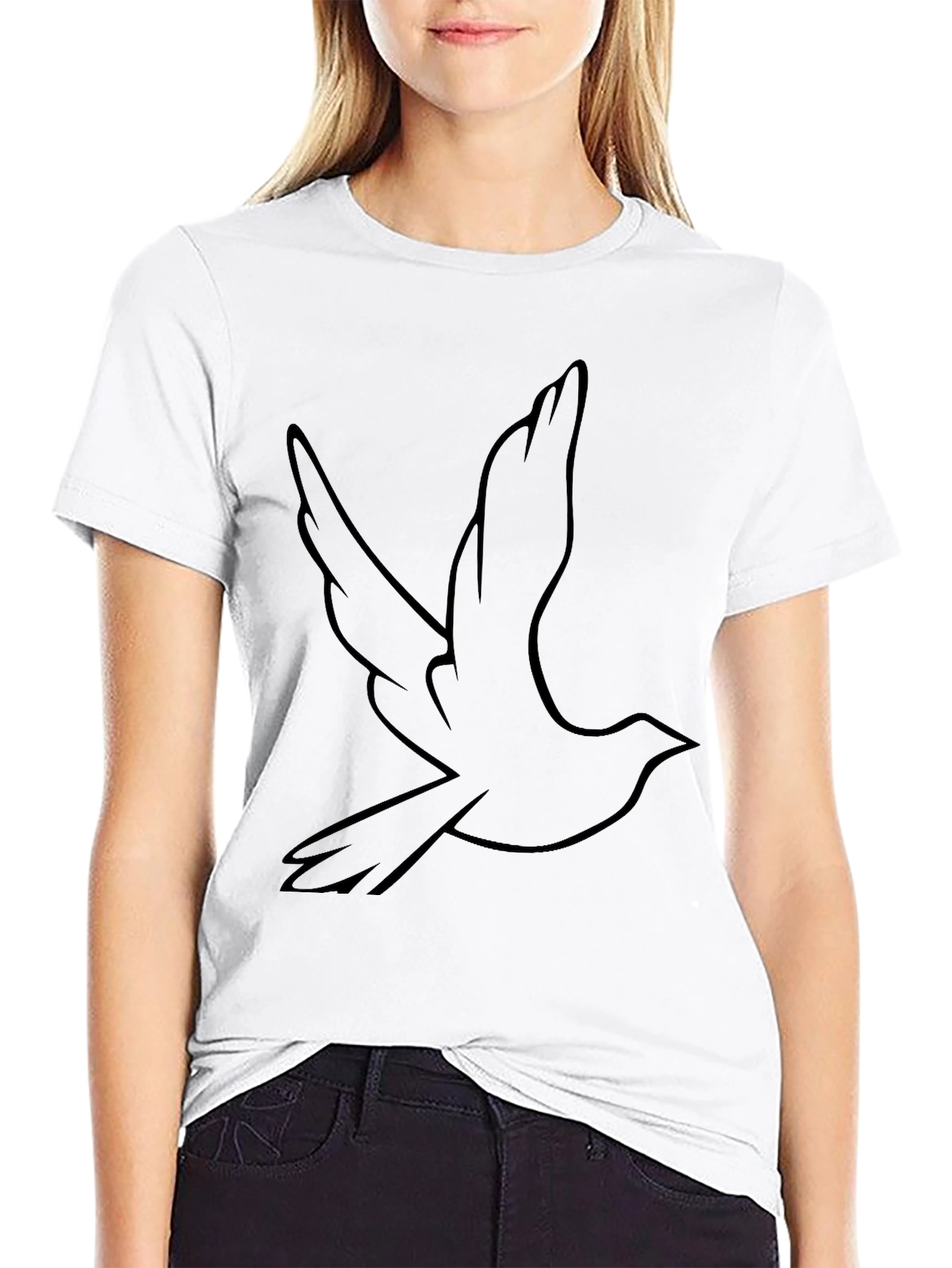 Black Dove Graphic T-Shirt
