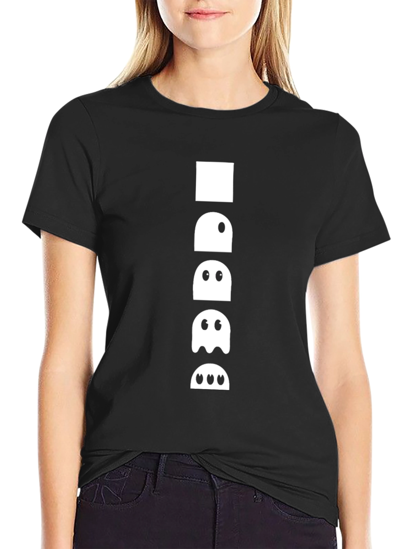 Ghost Evolution Black T-Shirt - Gamer Style