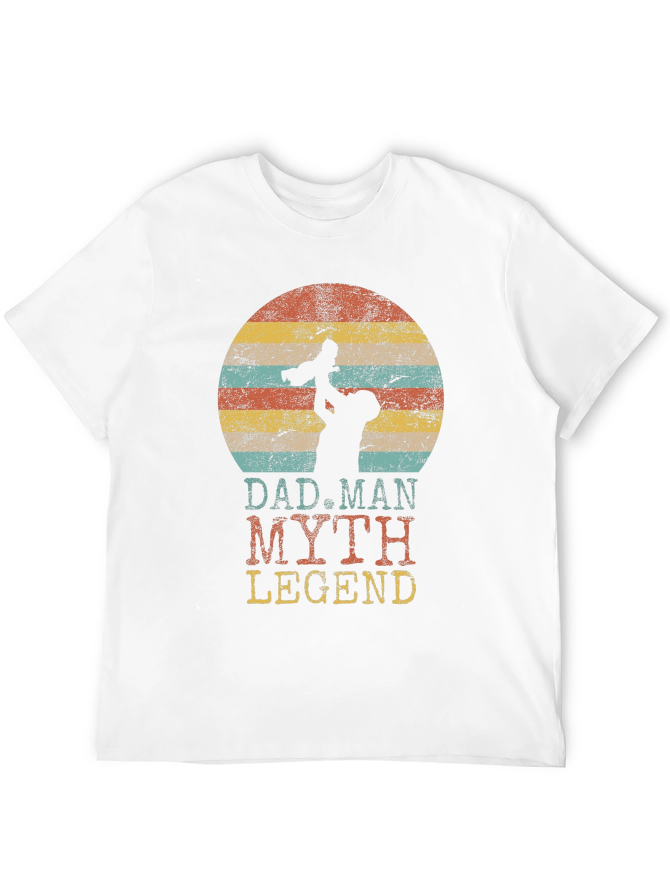Dad Man Myth Legend Graphic Tee