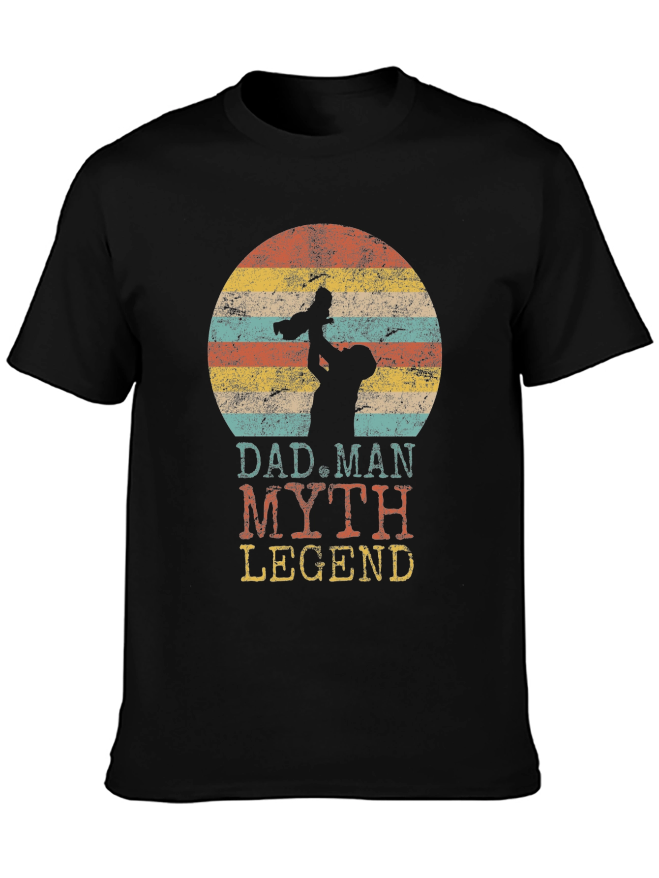 Dad Man Myth Legend Graphic Tee