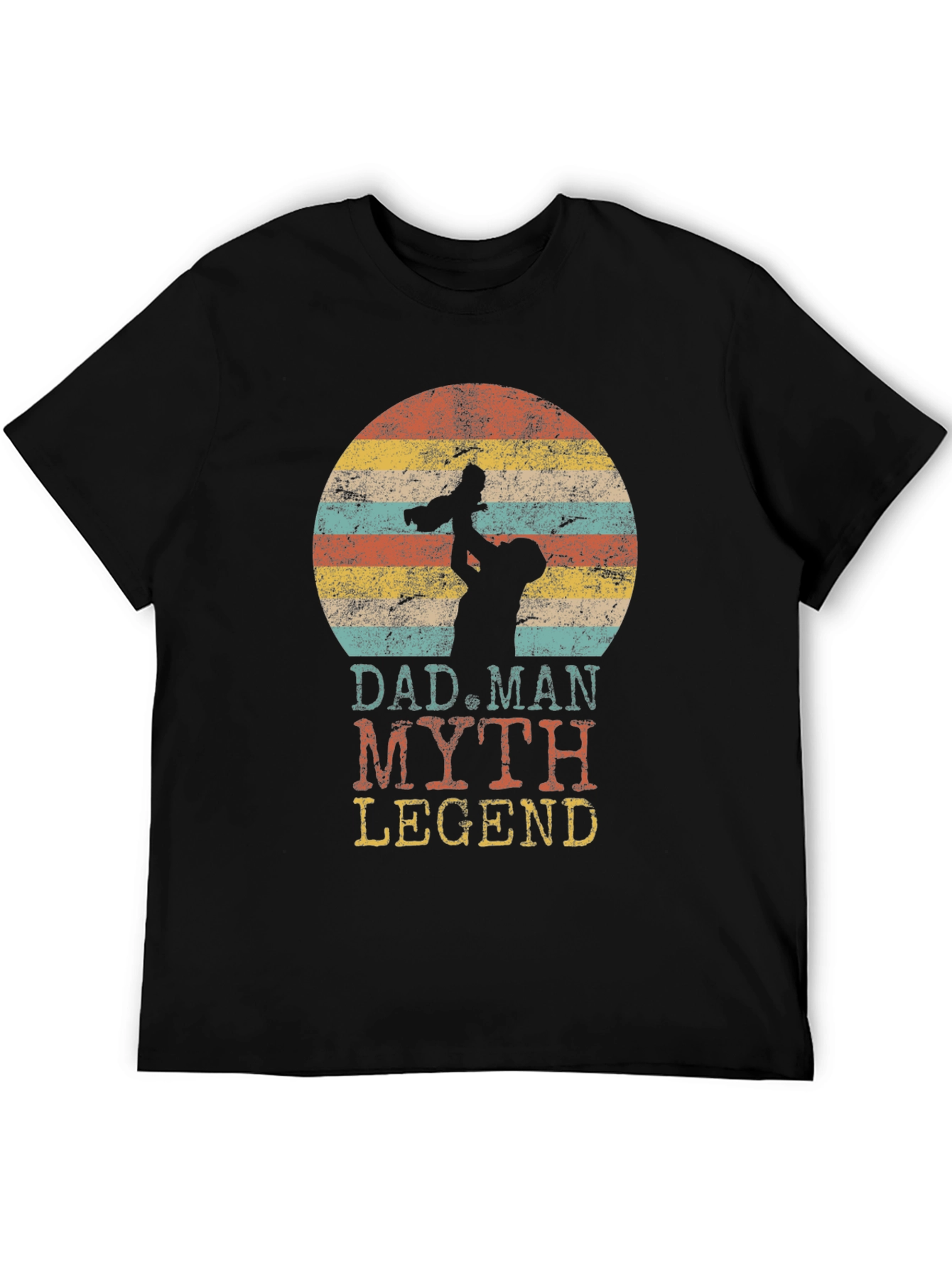 Dad Man Myth Legend Graphic Tee