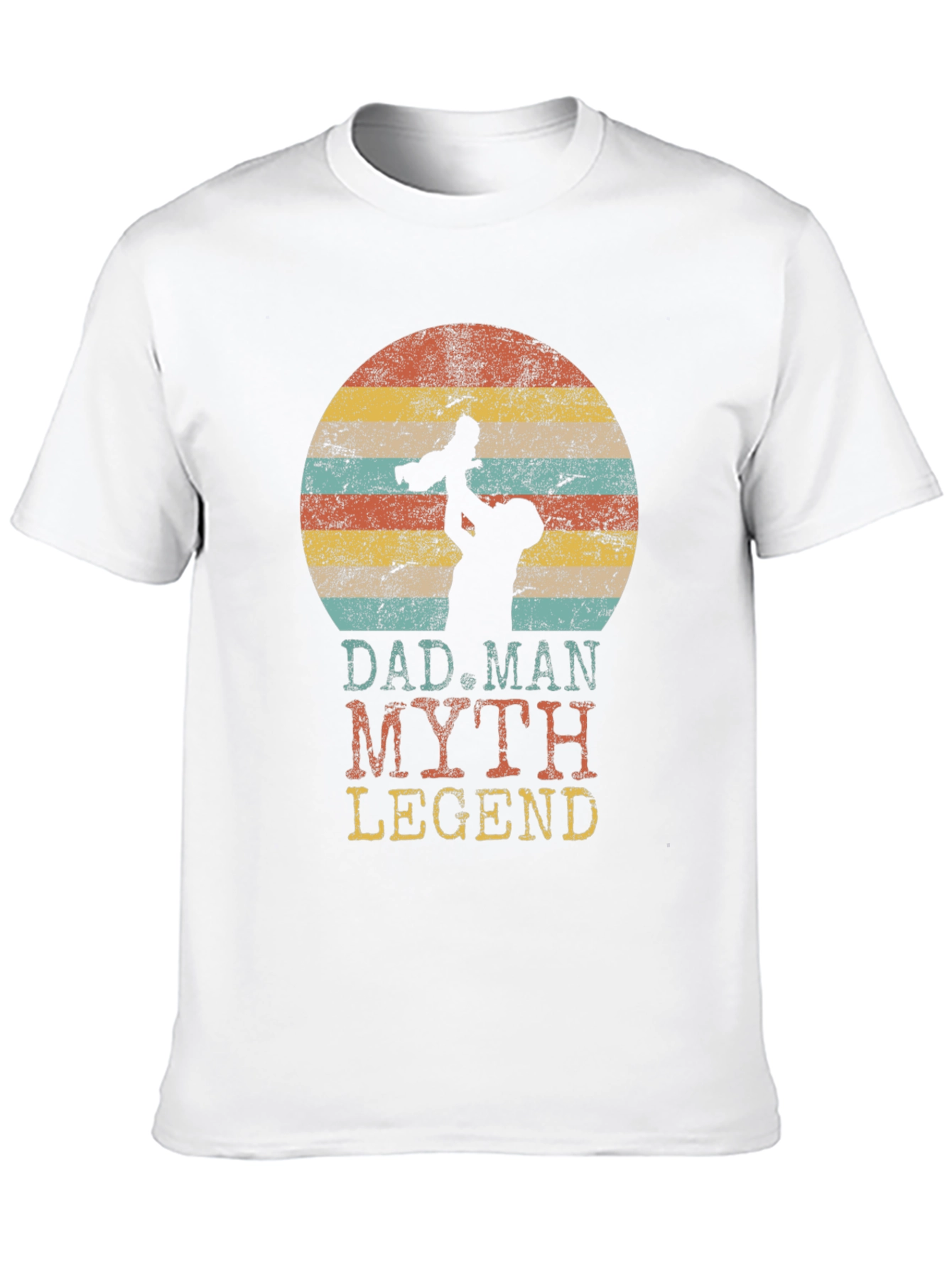 Dad Man Myth Legend Graphic Tee