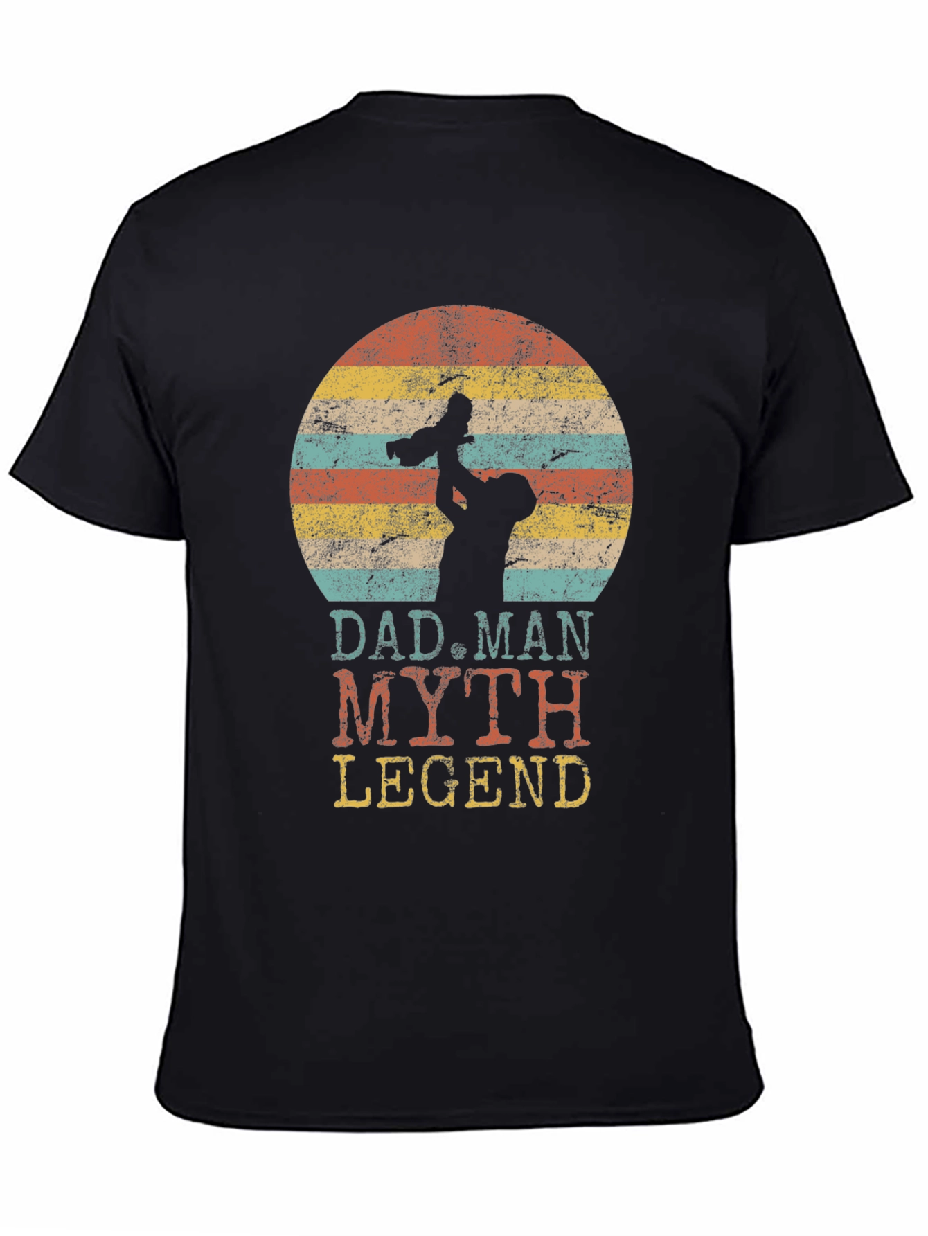 Dad Man Myth Legend Graphic Tee