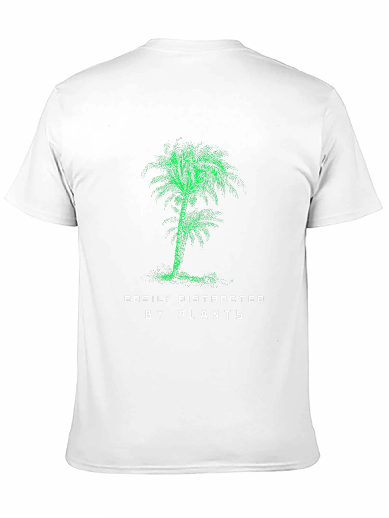 Easily Distracted by Plants Palm Tree Graphic T-Shirt