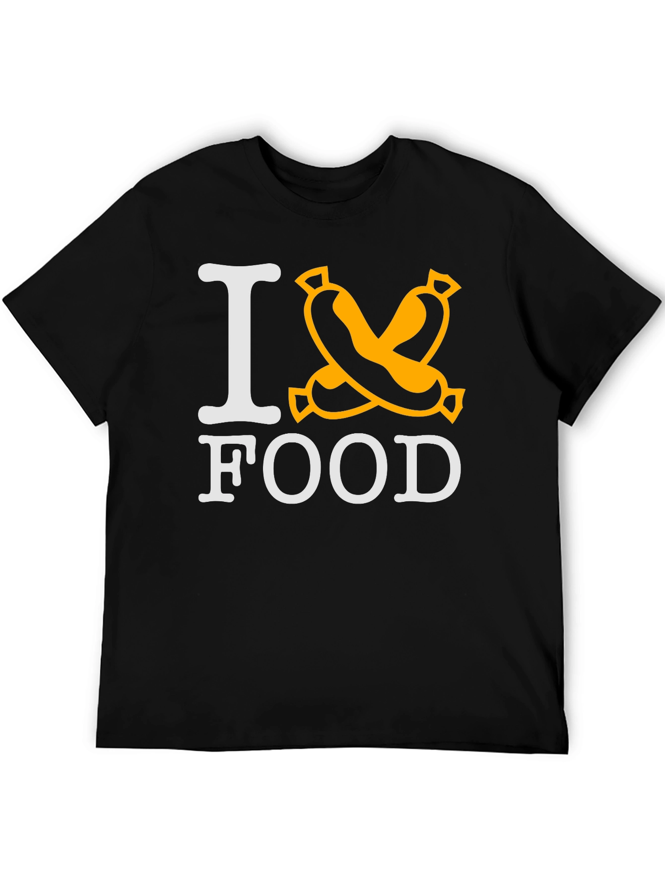 I Love Food Sausage T-Shirt
