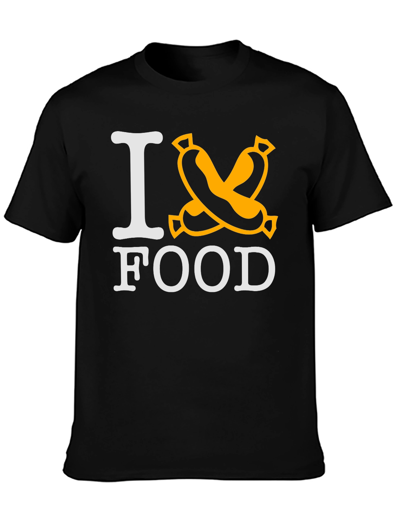I Love Food Sausage T-Shirt