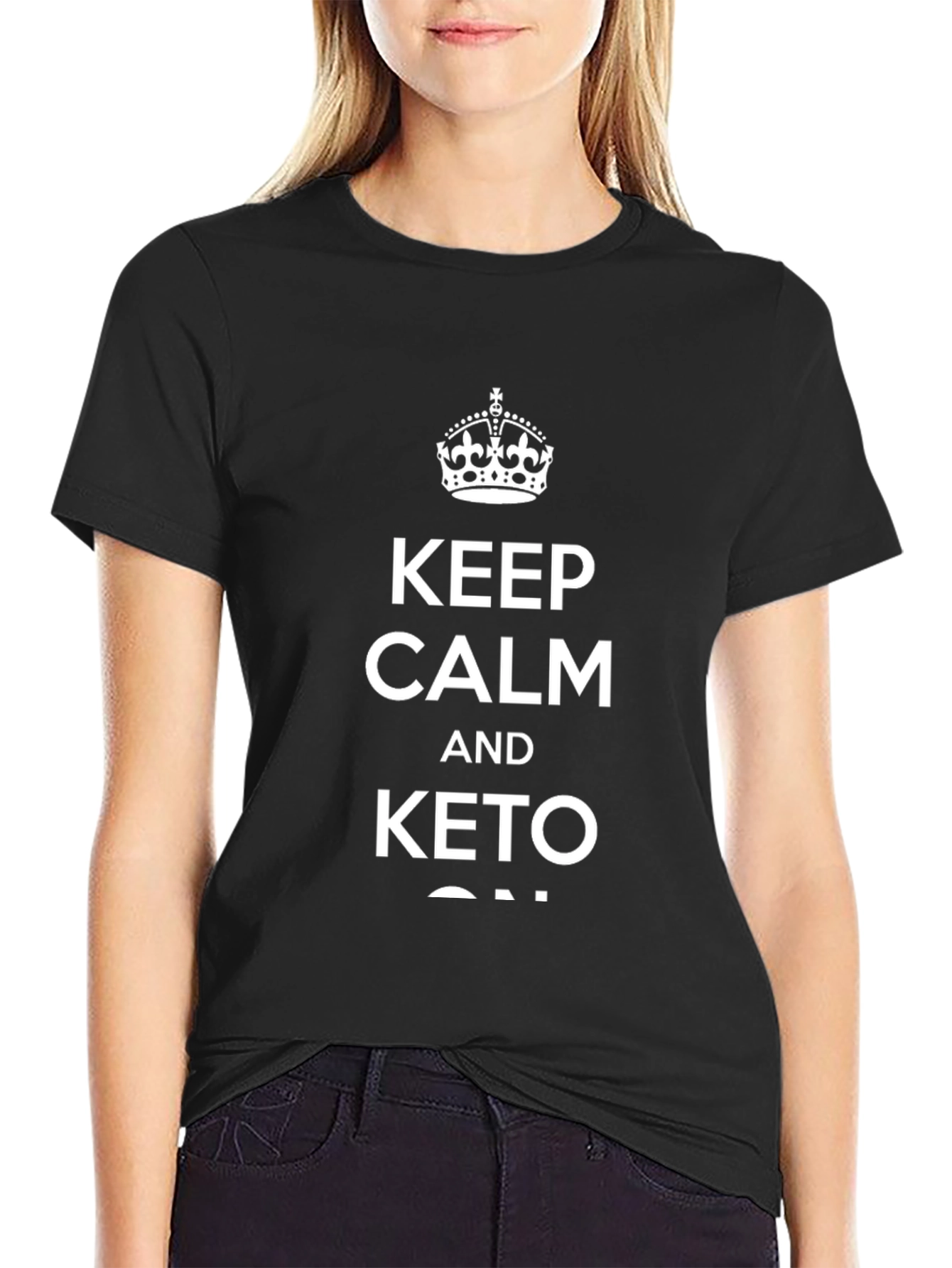 Keep Calm and Keto On T-Shirt