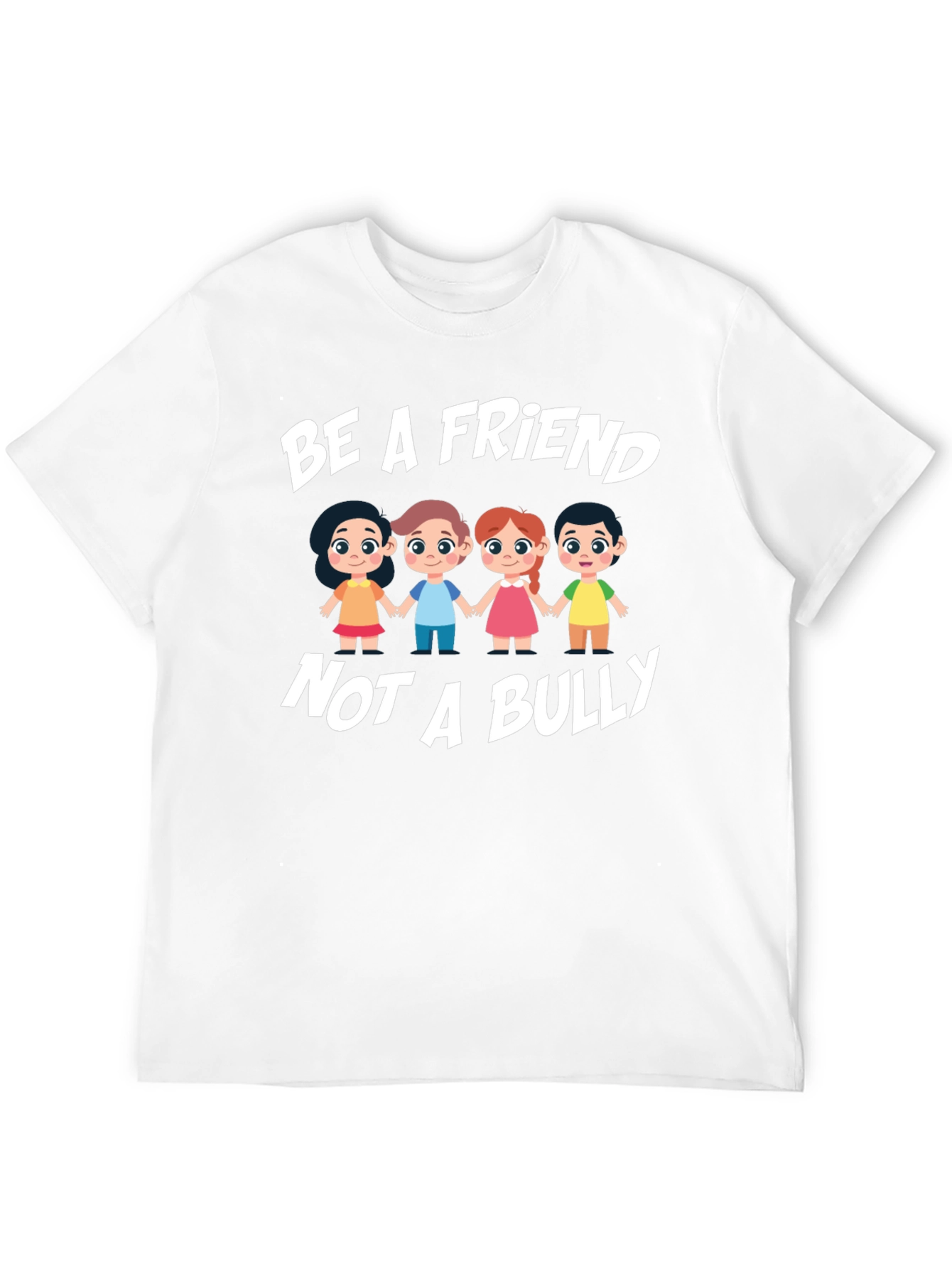 Be A Friend Not A Bully Graphic T-Shirt