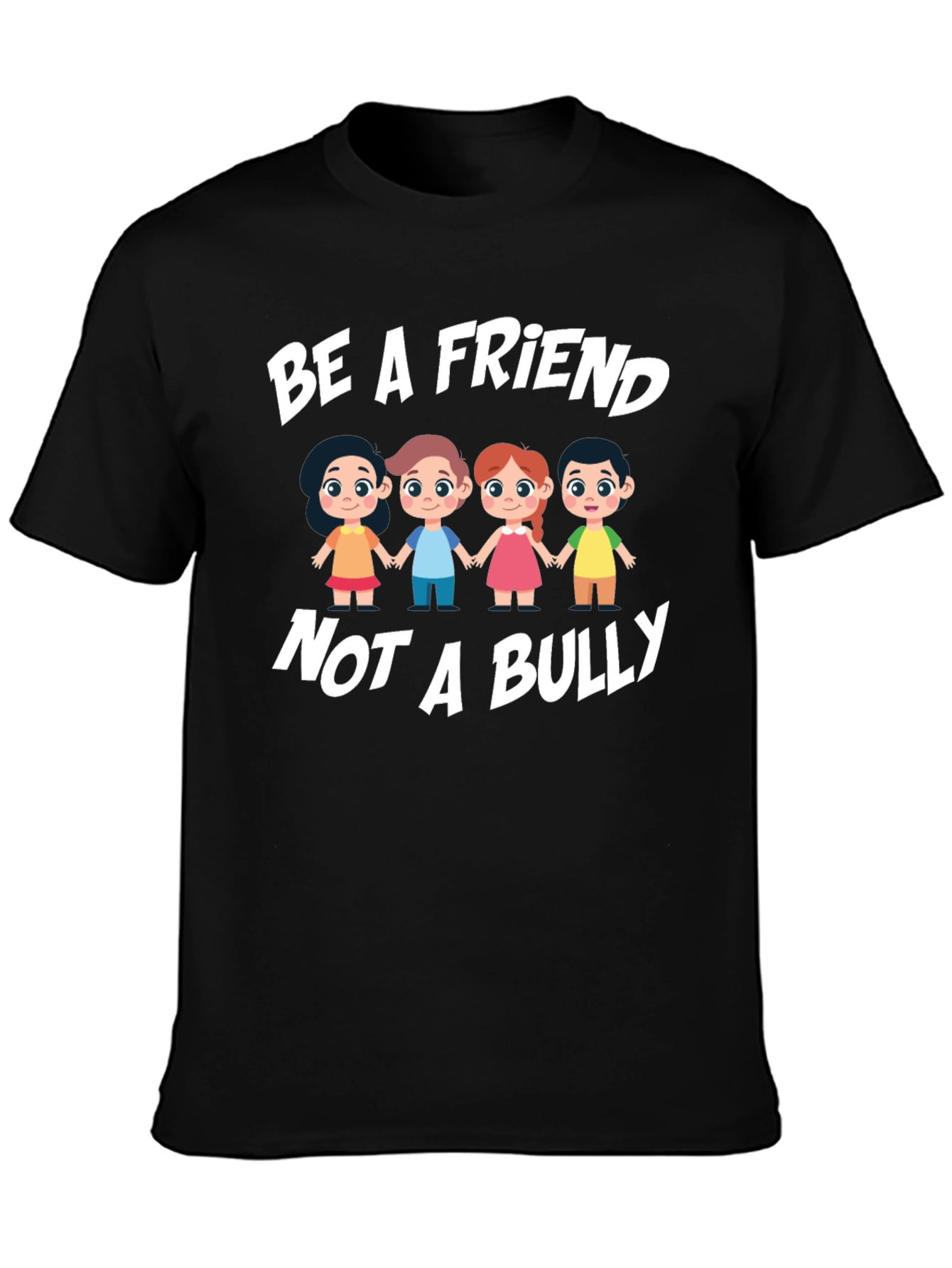 Be A Friend Not A Bully Graphic T-Shirt