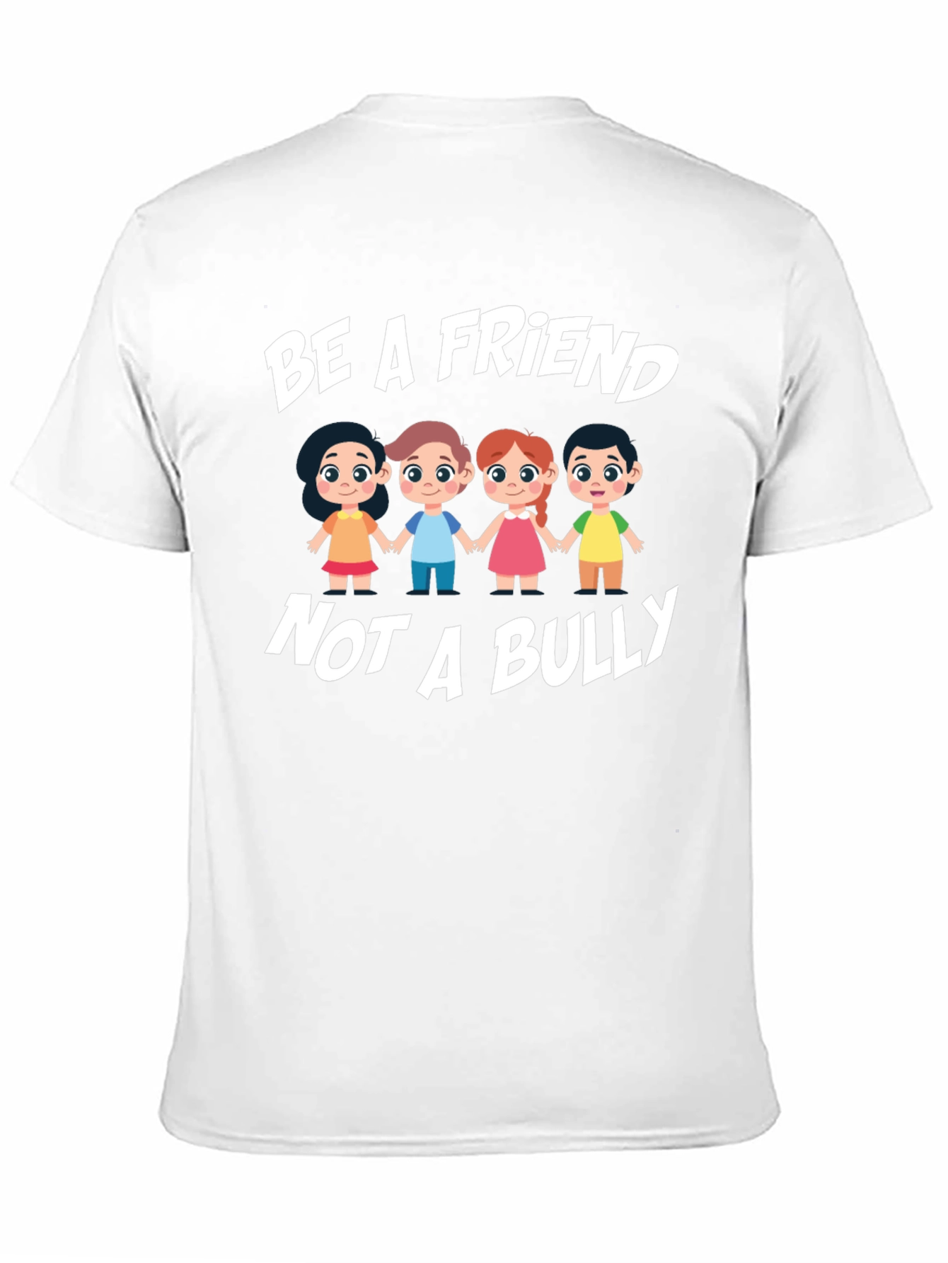 Be A Friend Not A Bully Graphic T-Shirt