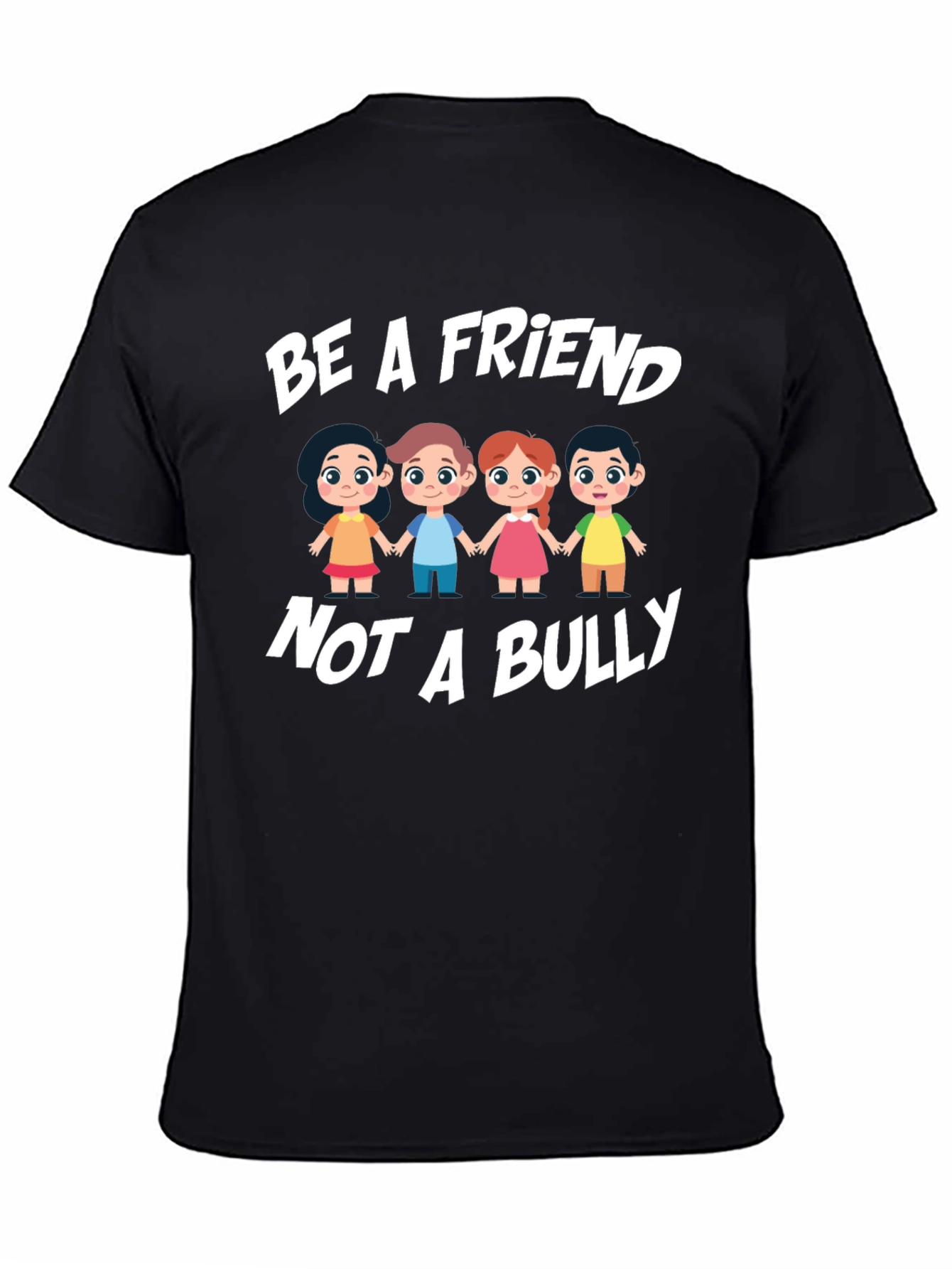 Be A Friend Not A Bully Graphic T-Shirt