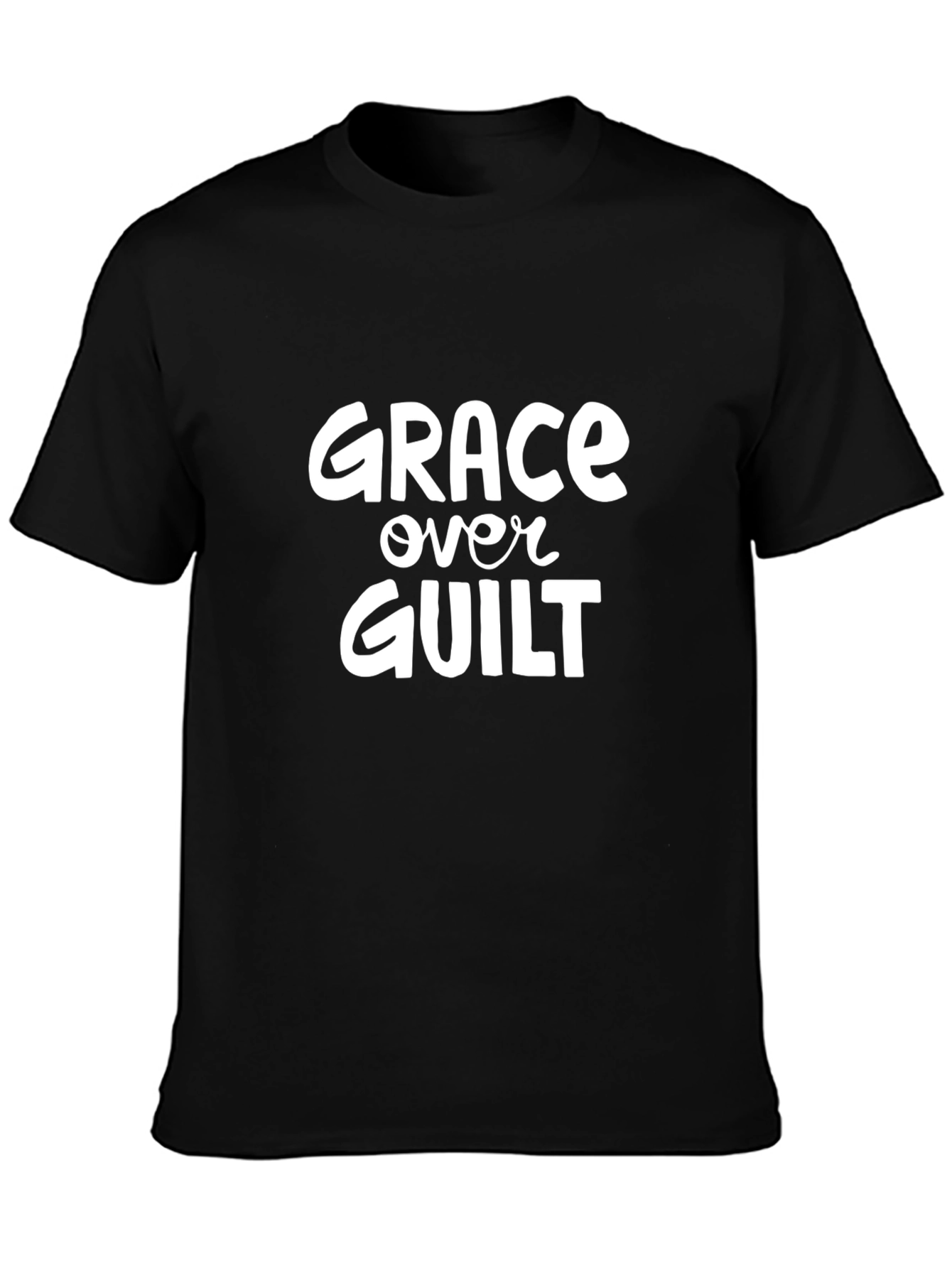 Grace Over Guilt Graphic Tee - Black