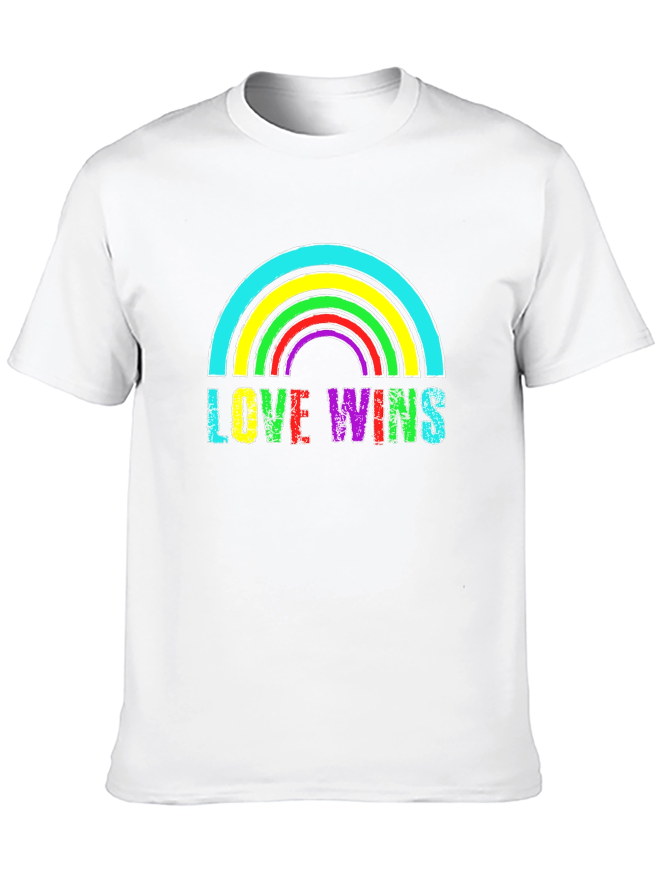 Love Wins Rainbow Pride T-Shirt