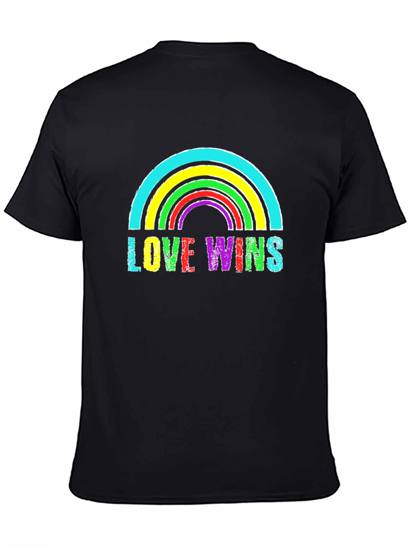 Love Wins Rainbow Pride T-Shirt