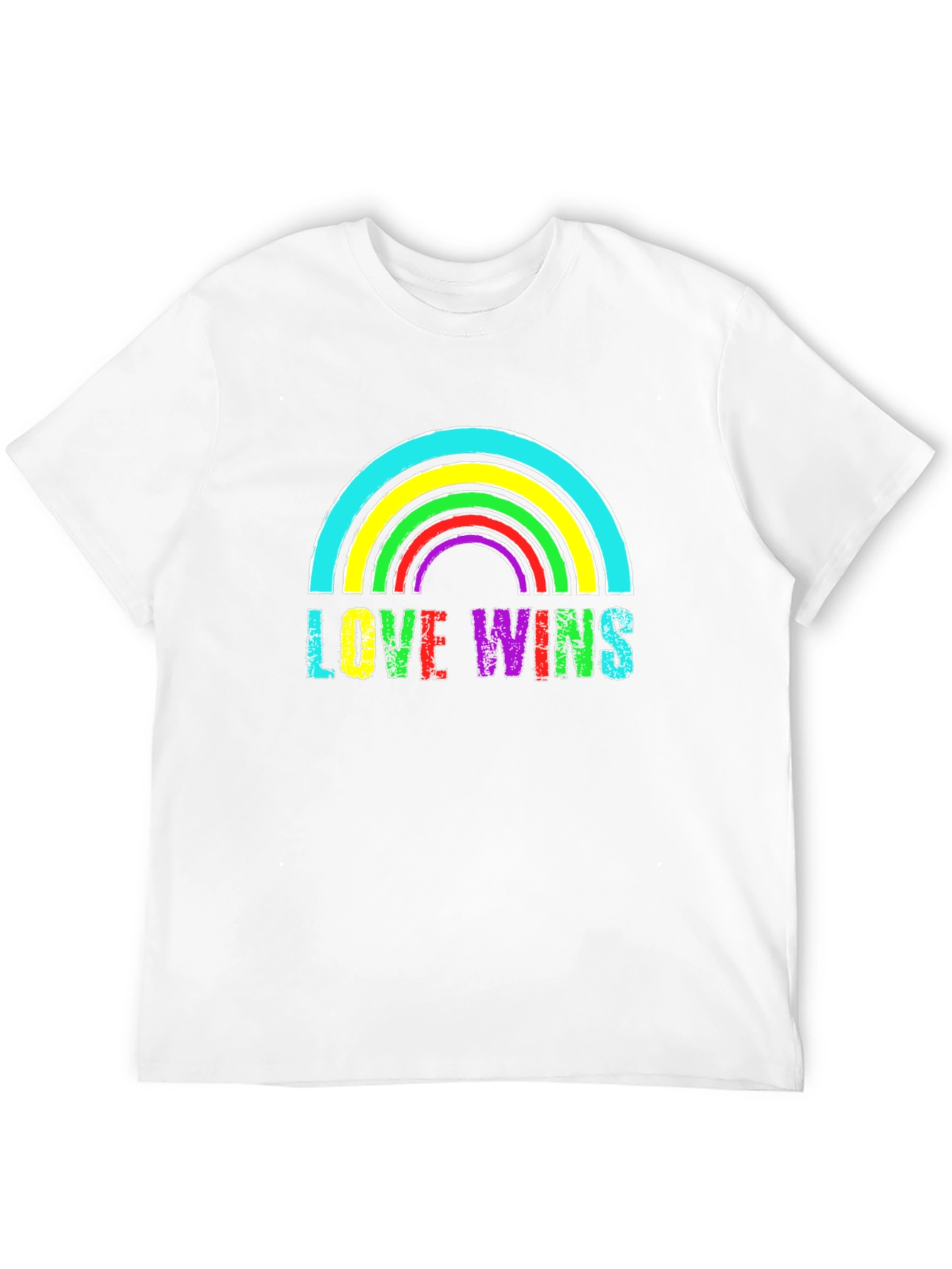 Love Wins Rainbow Pride T-Shirt