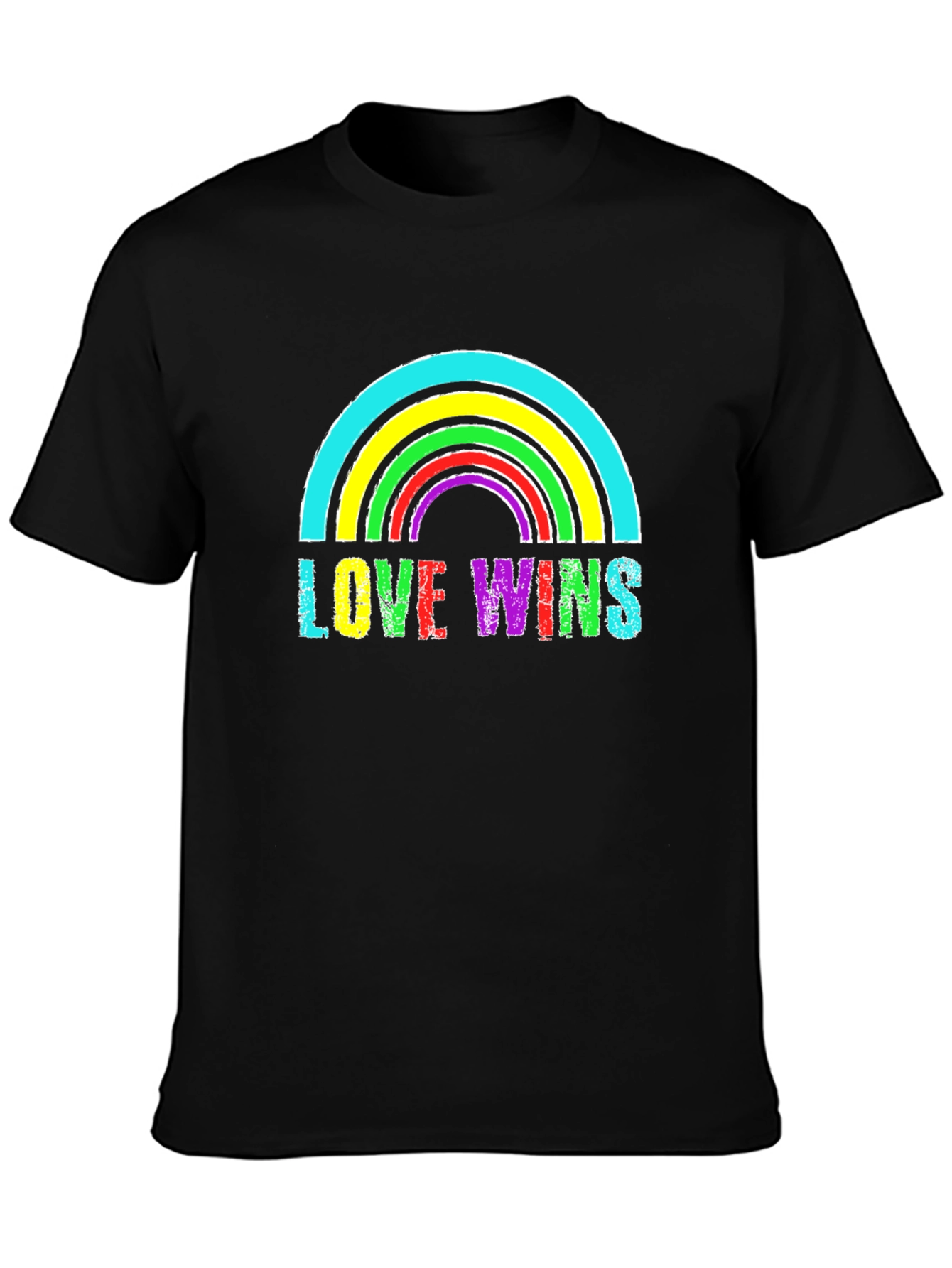 Love Wins Rainbow Pride T-Shirt