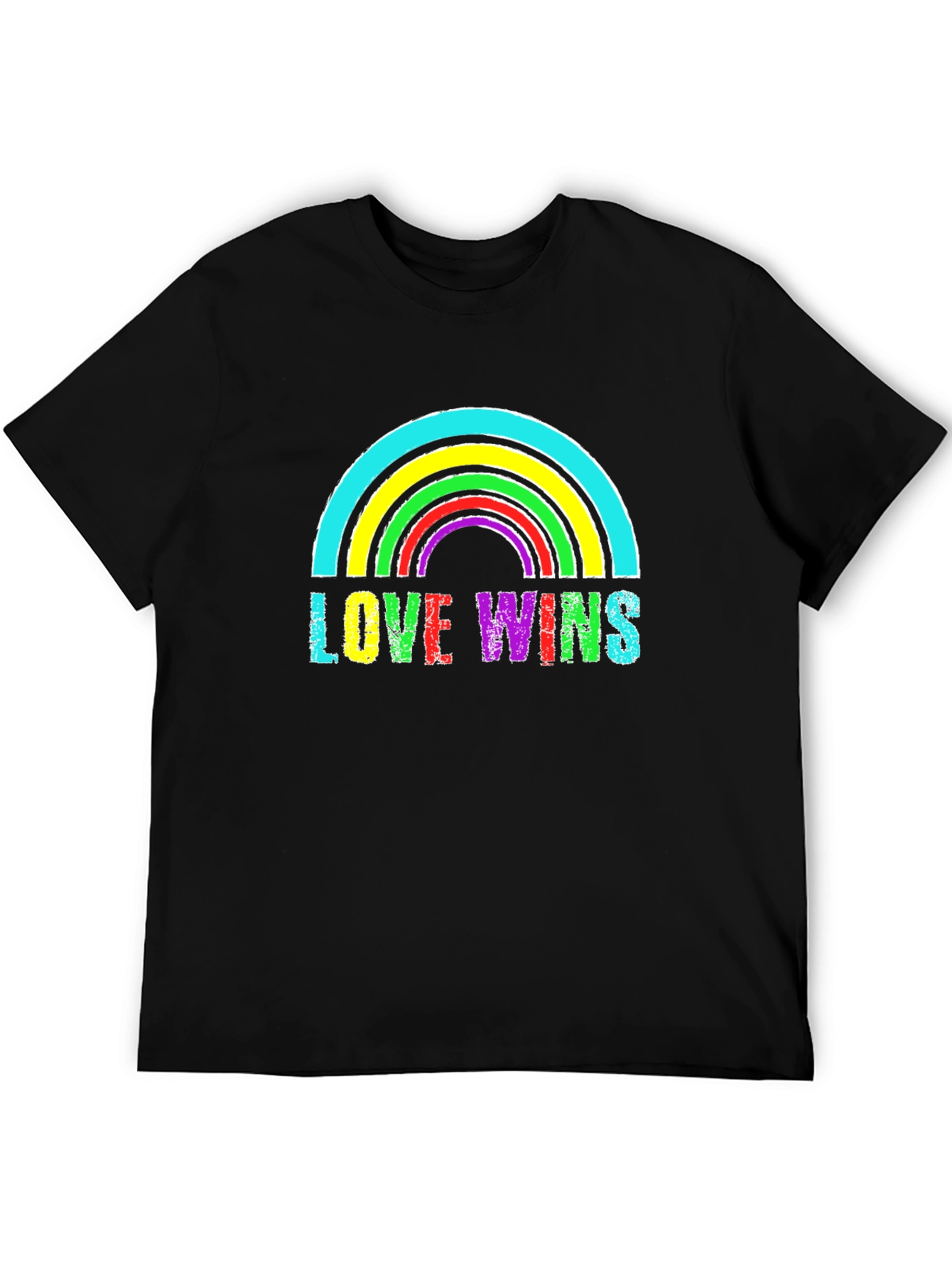 Love Wins Rainbow Pride T-Shirt