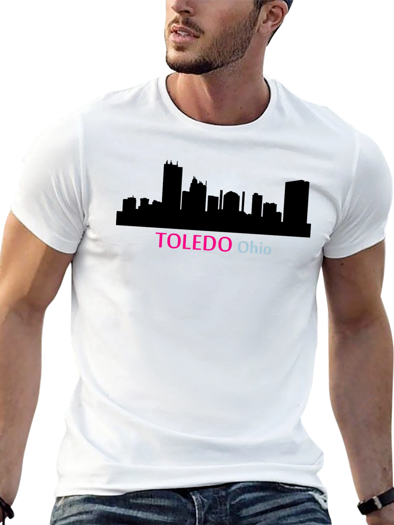 Toledo Ohio Skyline T-Shirt