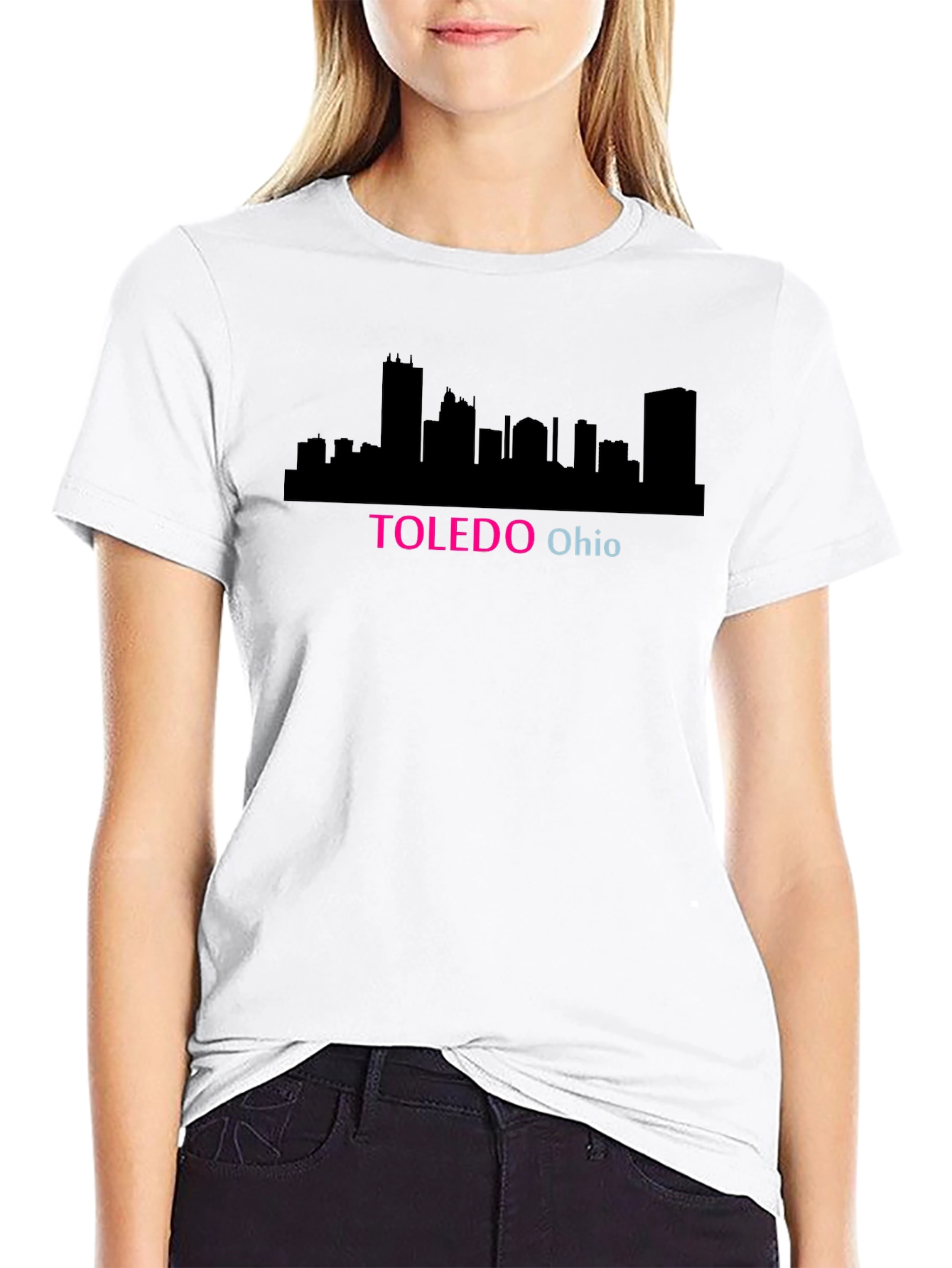 Toledo Ohio Skyline T-Shirt