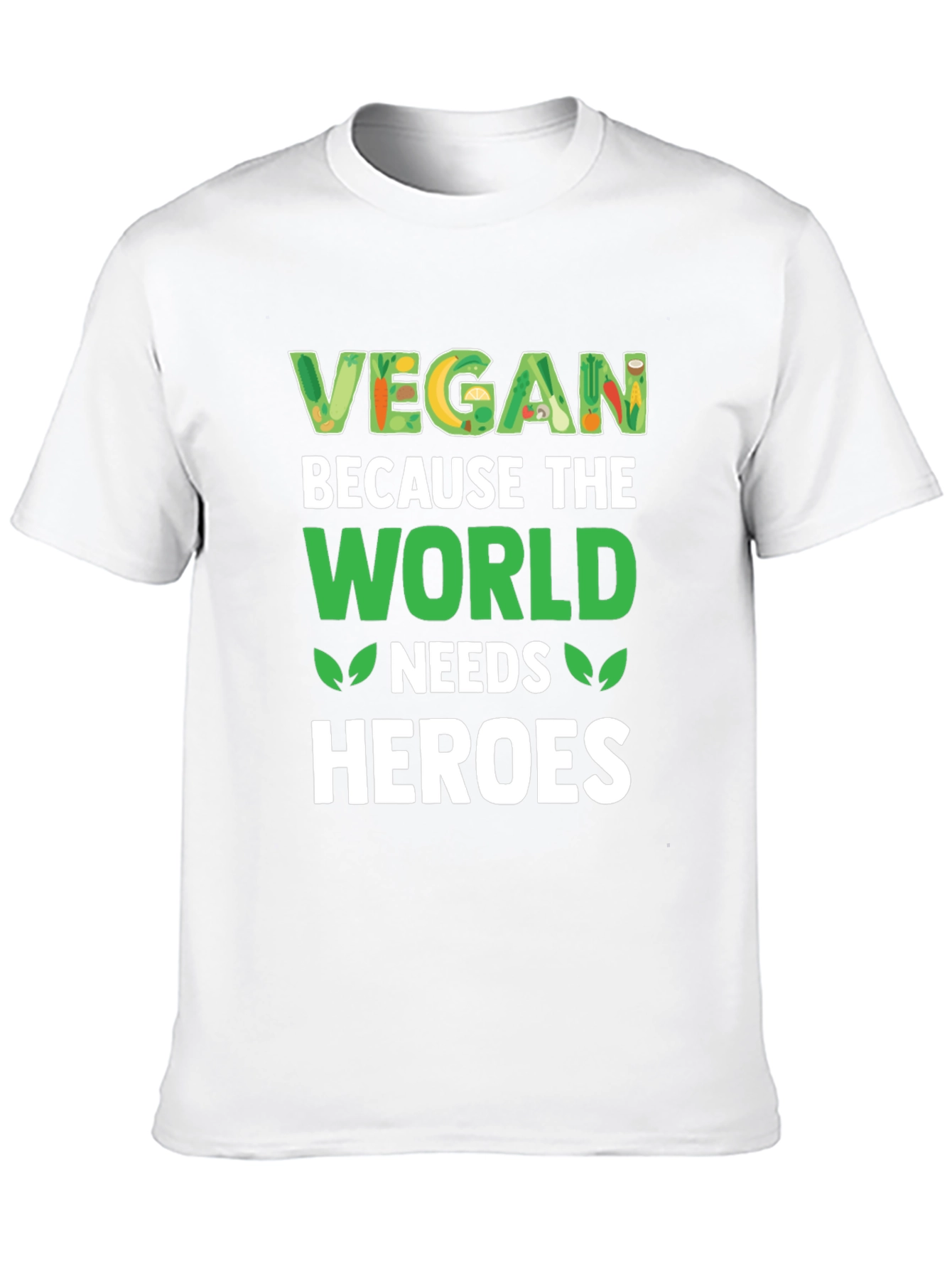 Vegan Heroes Graphic T-Shirt - Plant Based Lifestyle