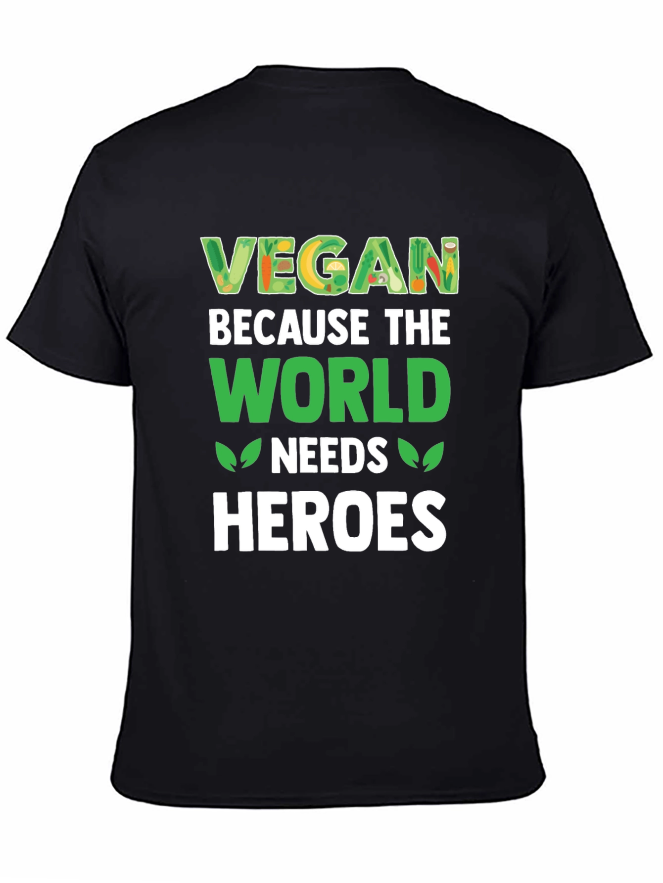 Vegan Heroes Graphic T-Shirt - Plant Based Lifestyle