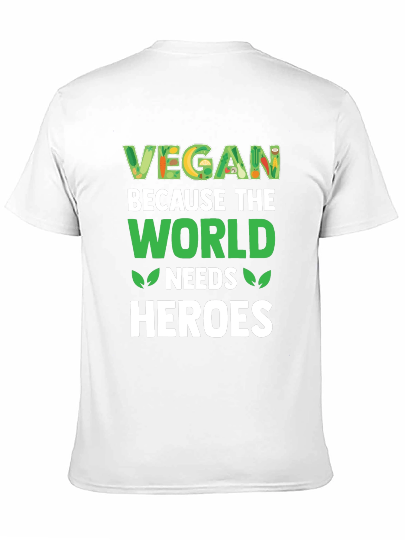 Vegan Heroes Graphic T-Shirt - Plant Based Lifestyle