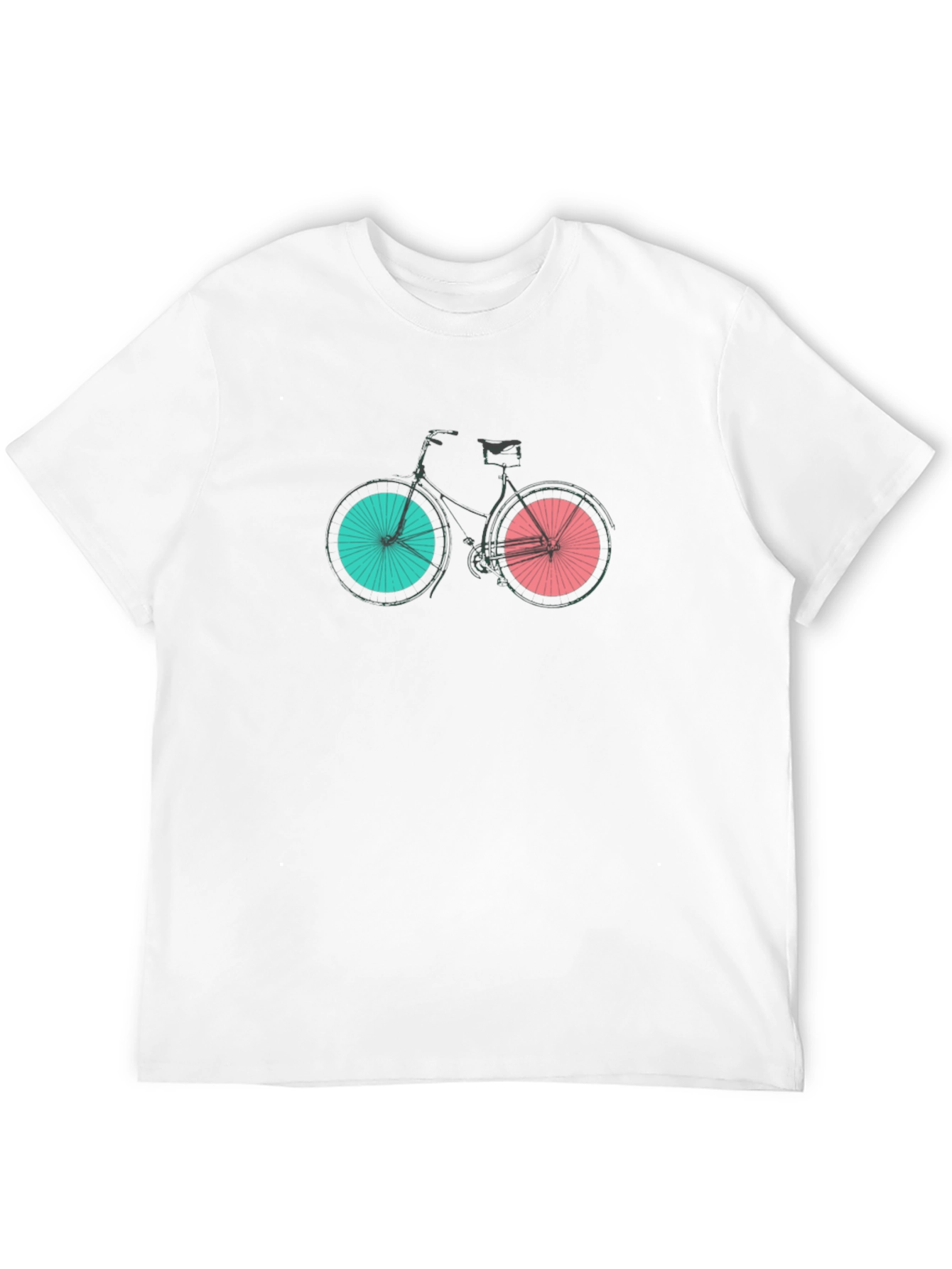 Stylish Bike Graphic Tee - Modern Design