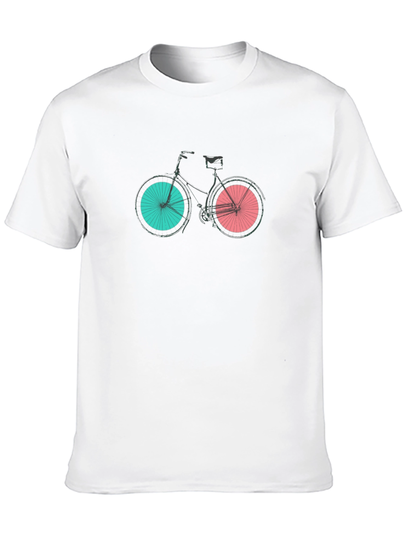 Stylish Bike Graphic Tee - Modern Design