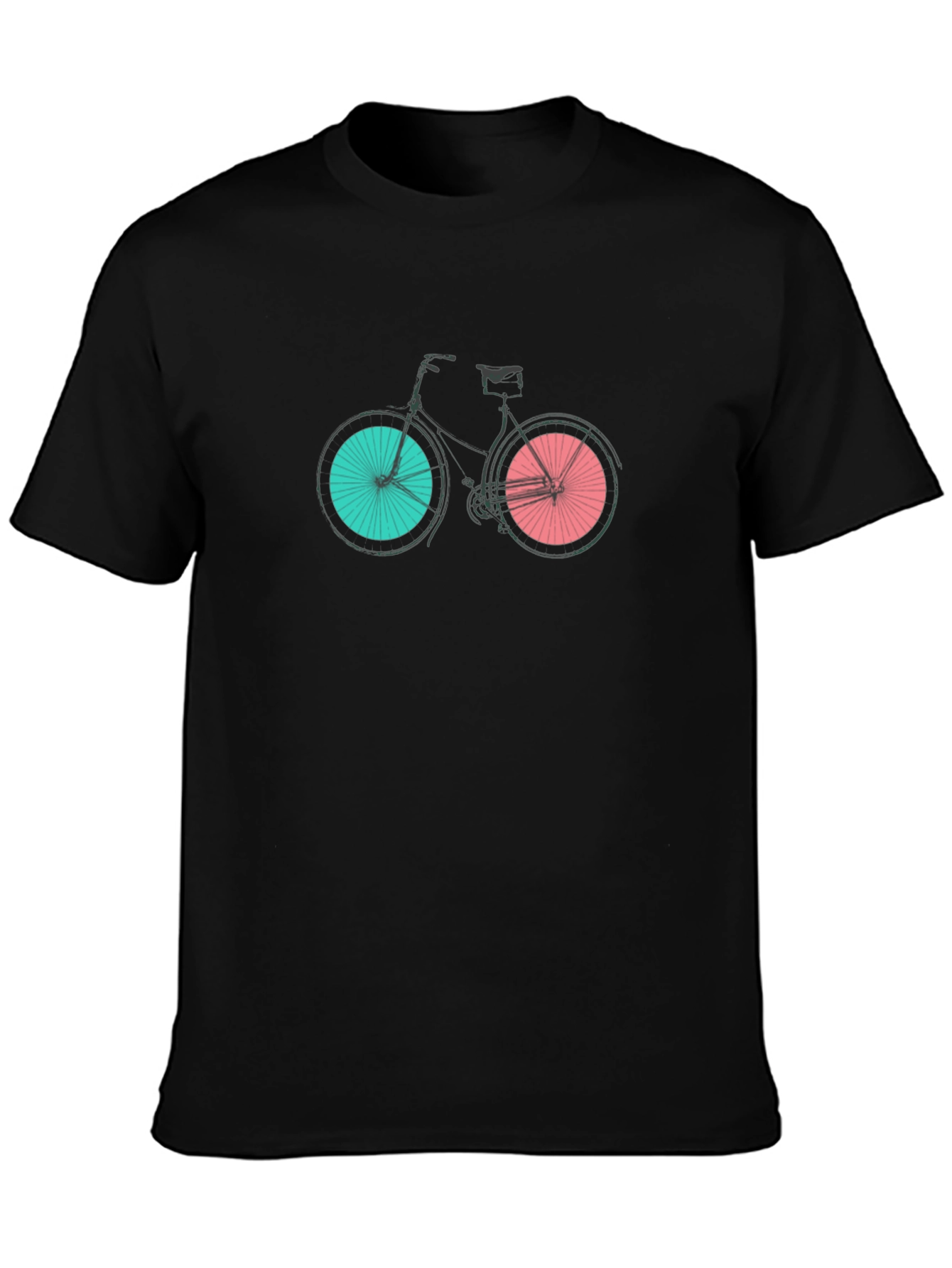 Stylish Bike Graphic Tee - Modern Design
