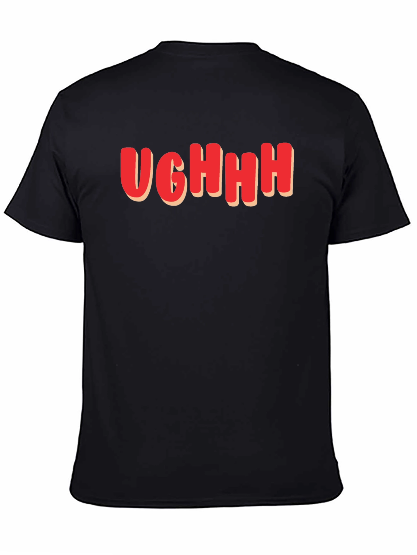 Ughhh Graphic Tee - Soft Cotton Blend
