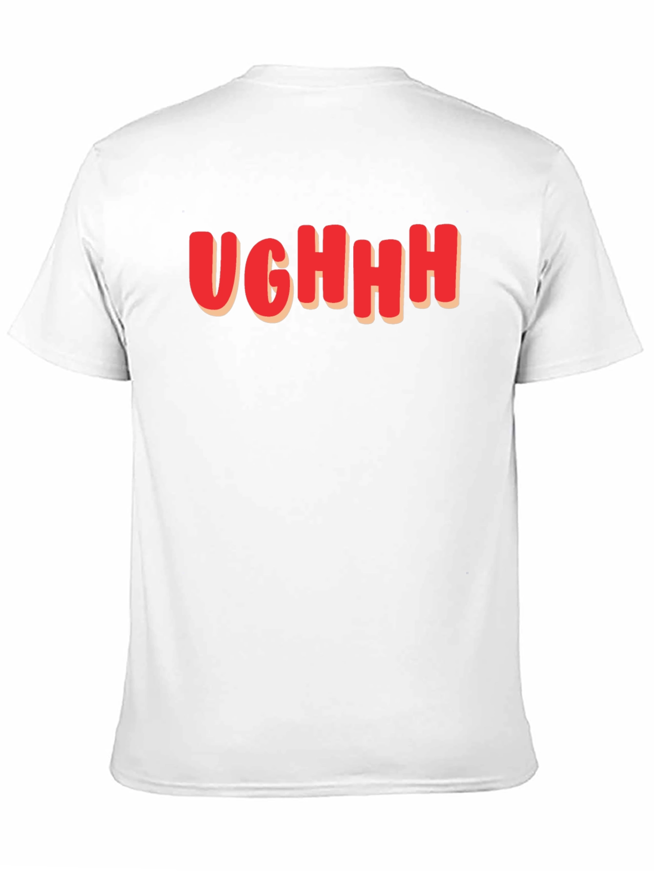 Ughhh Graphic Tee - Soft Cotton Blend