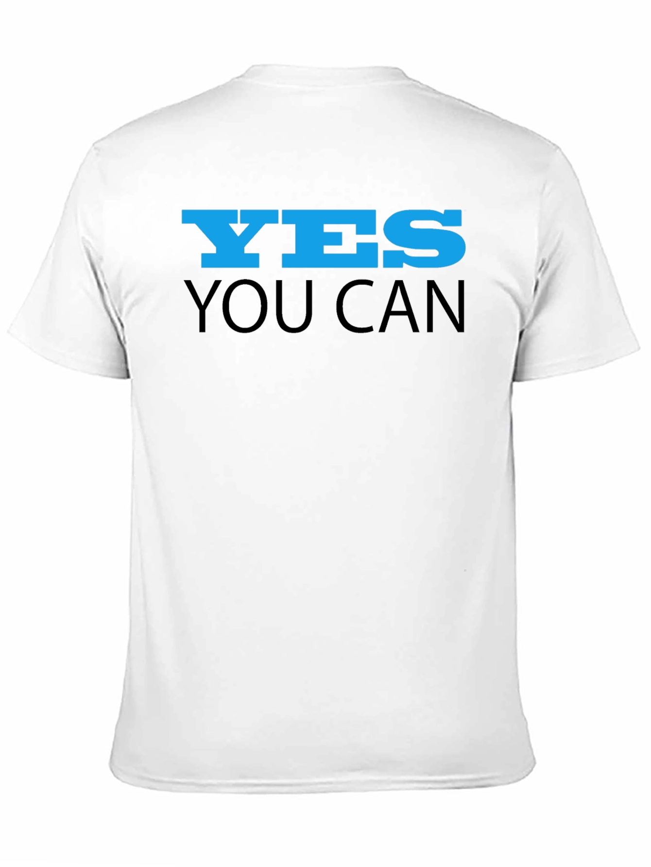 Yes You Can Black Graphic Tee