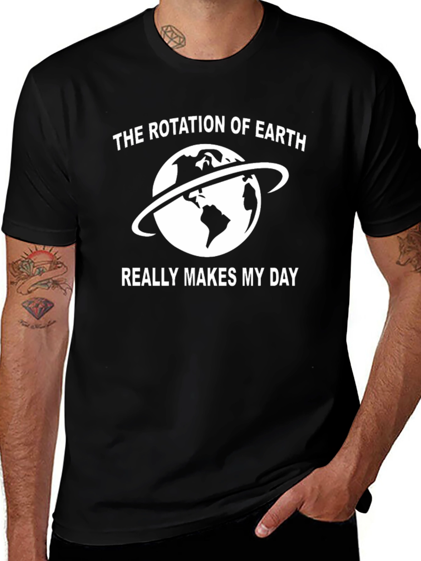Rotation of Earth T-Shirt - Science Humor Tee